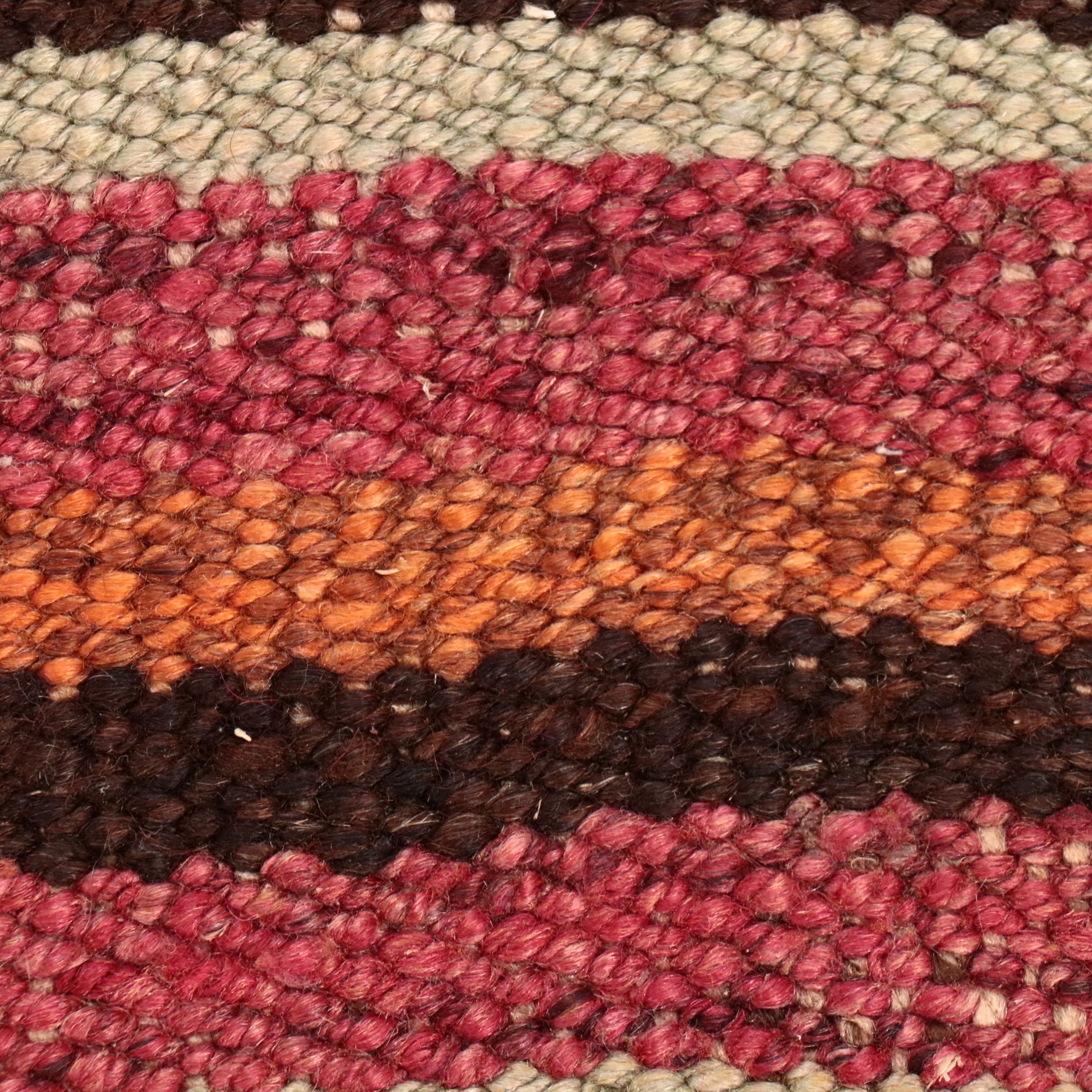 4'5 x 10'6 Handwoven Persian Kilim Long Rug