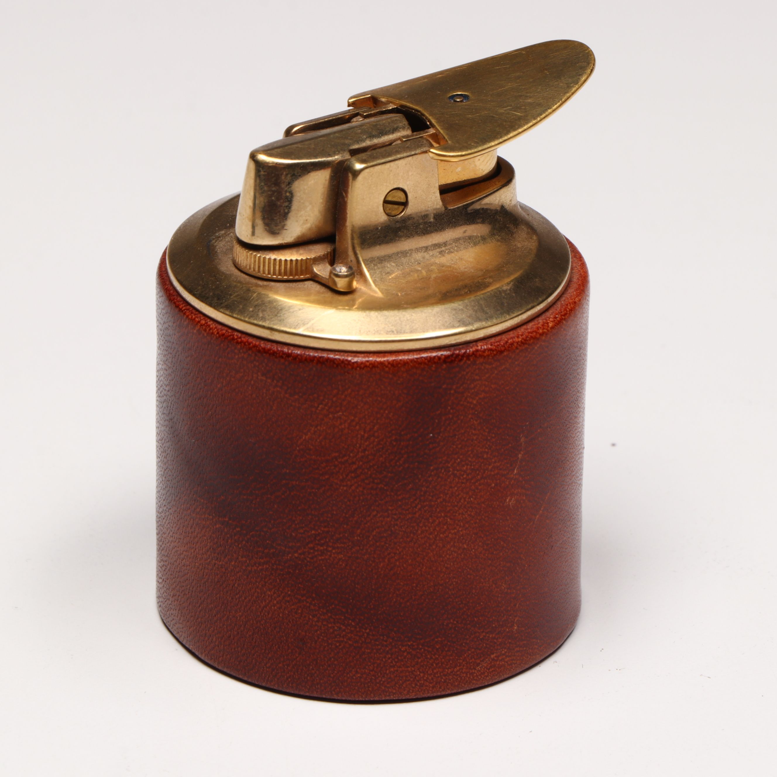 Reed & Barton Silver Plate Tobacco Box with Ronson Table Lighter