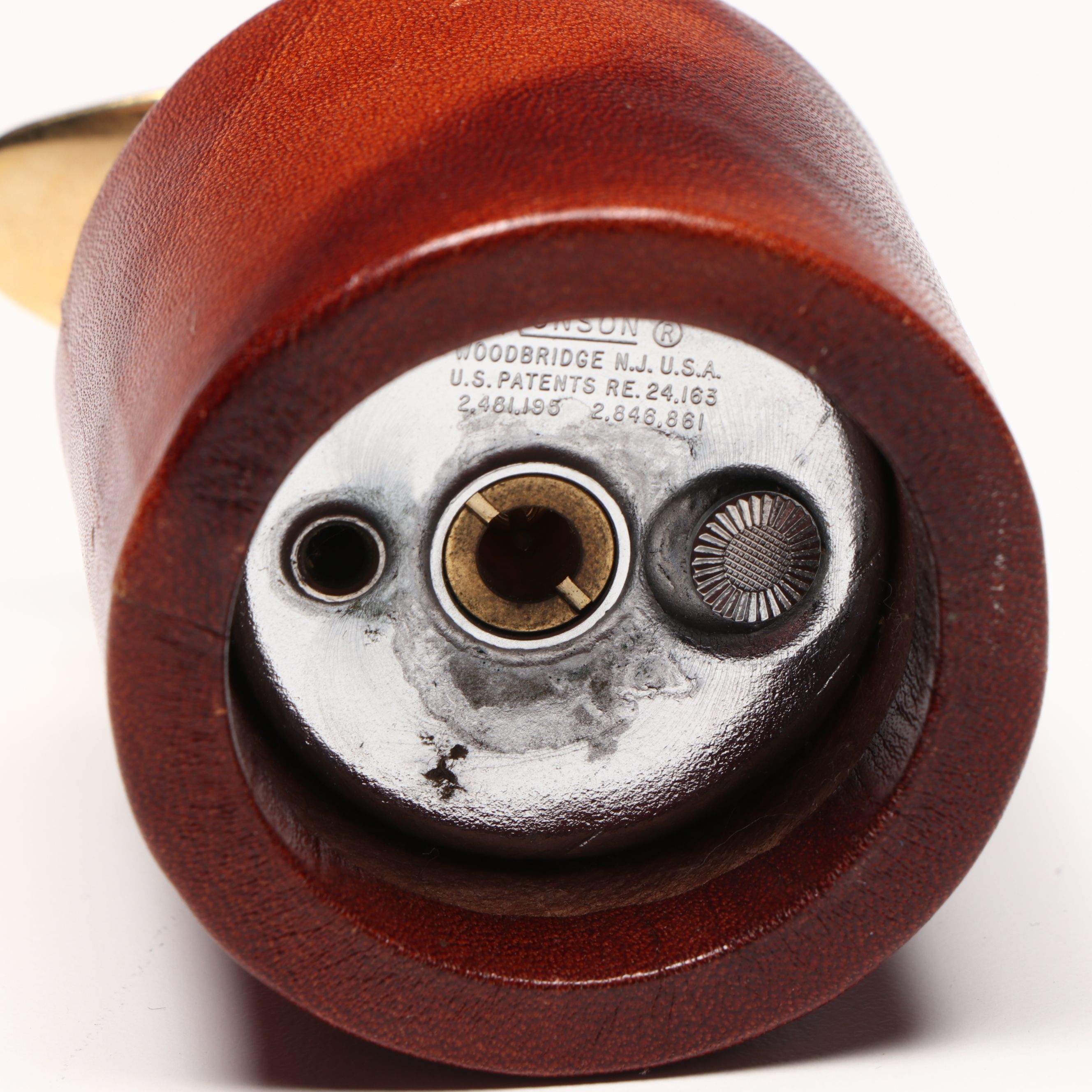 Reed & Barton Silver Plate Tobacco Box with Ronson Table Lighter