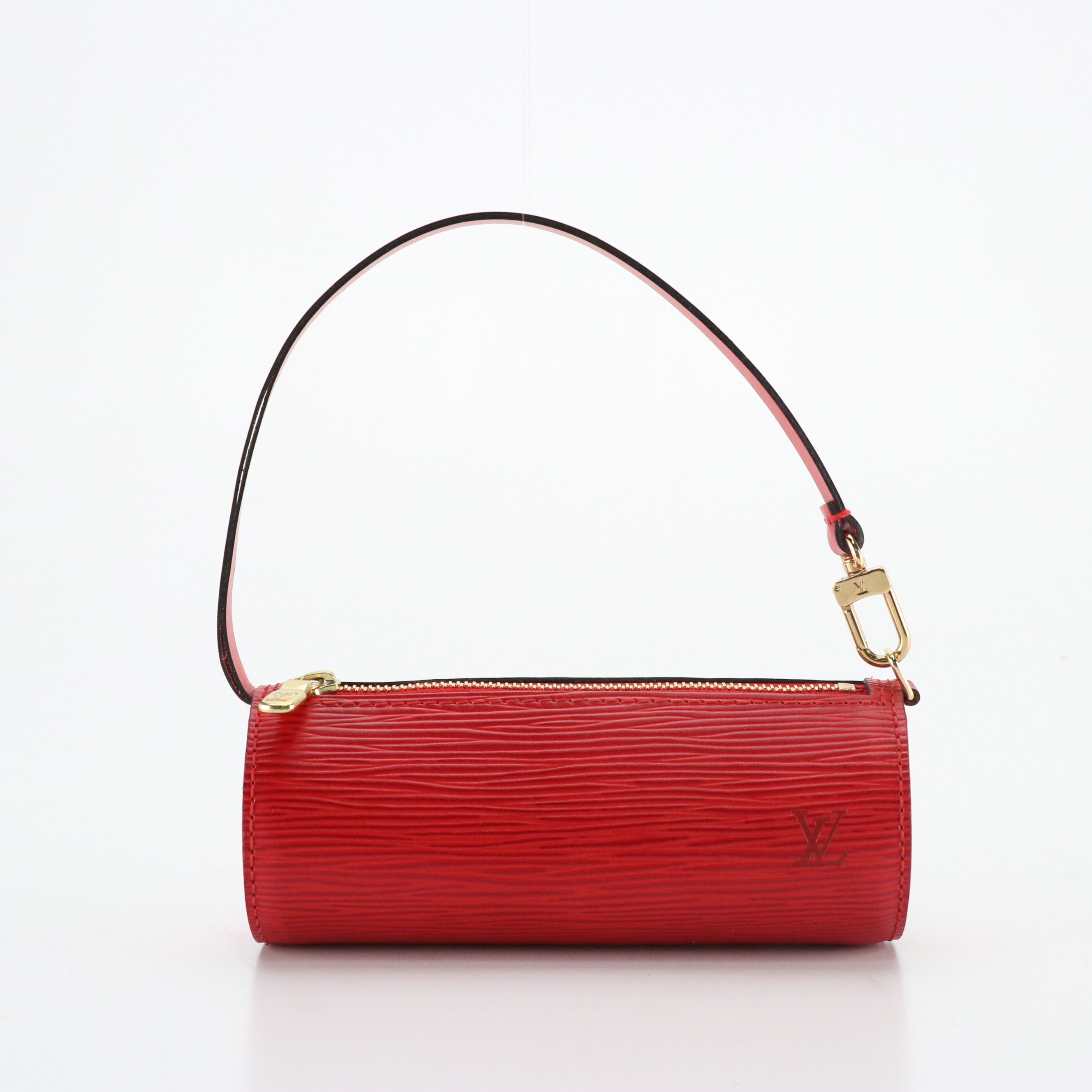 Louis Vuitton Mini Papillon Pochette in Red Epi Leather