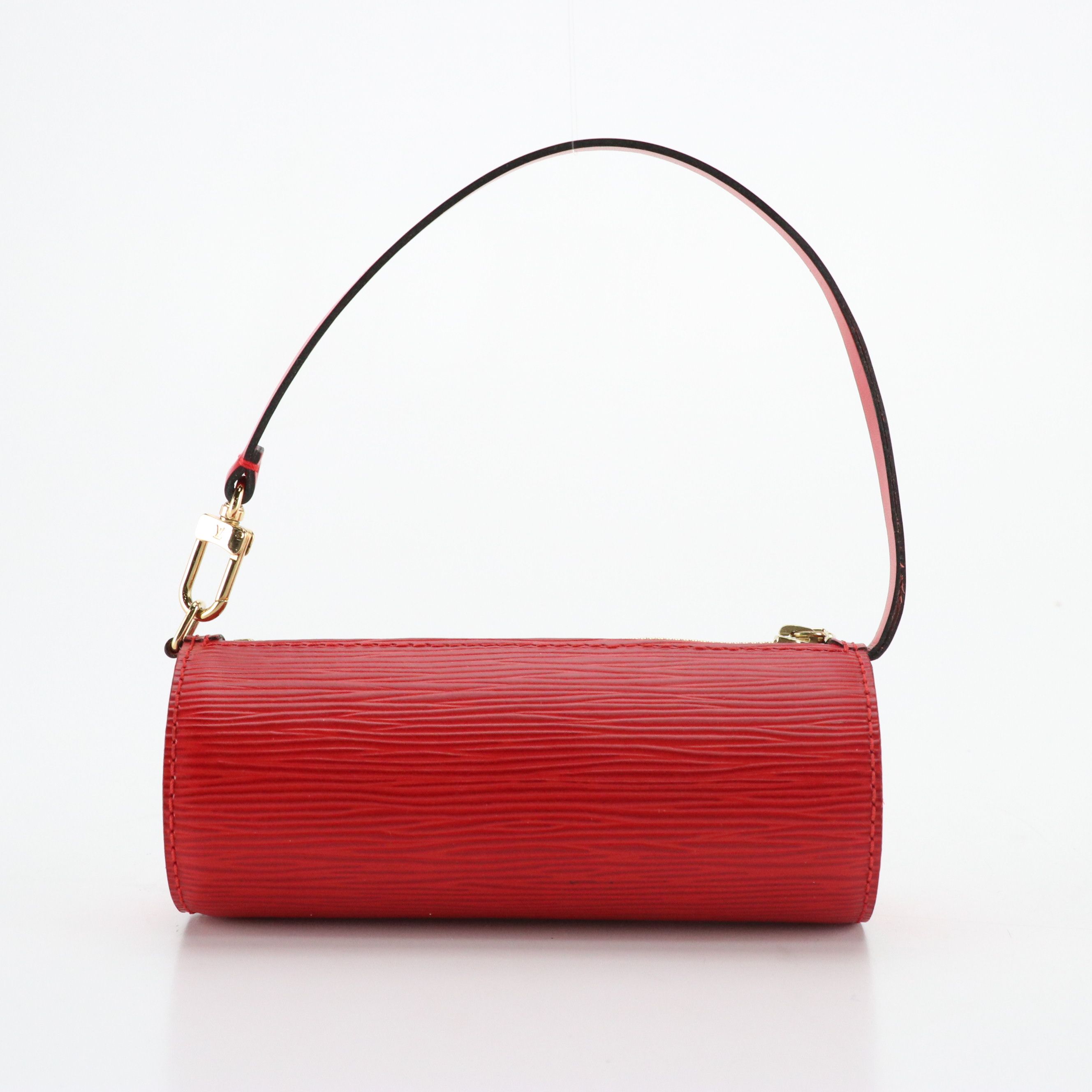 Louis Vuitton Mini Papillon Pochette in Red Epi Leather