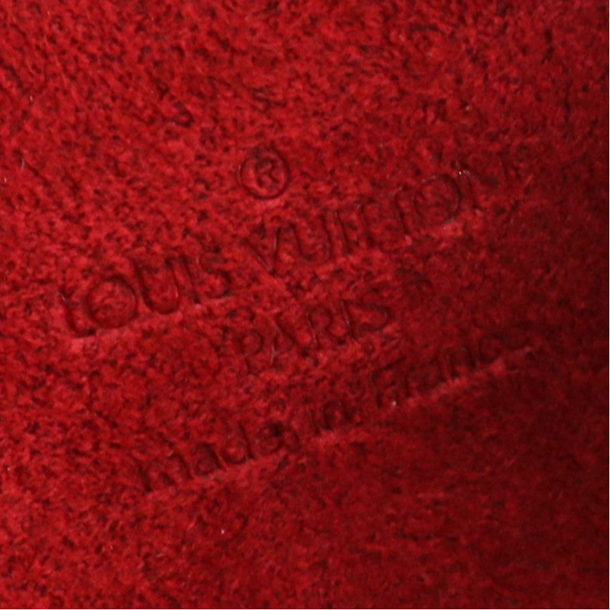 Louis Vuitton Mini Papillon Pochette in Red Epi Leather