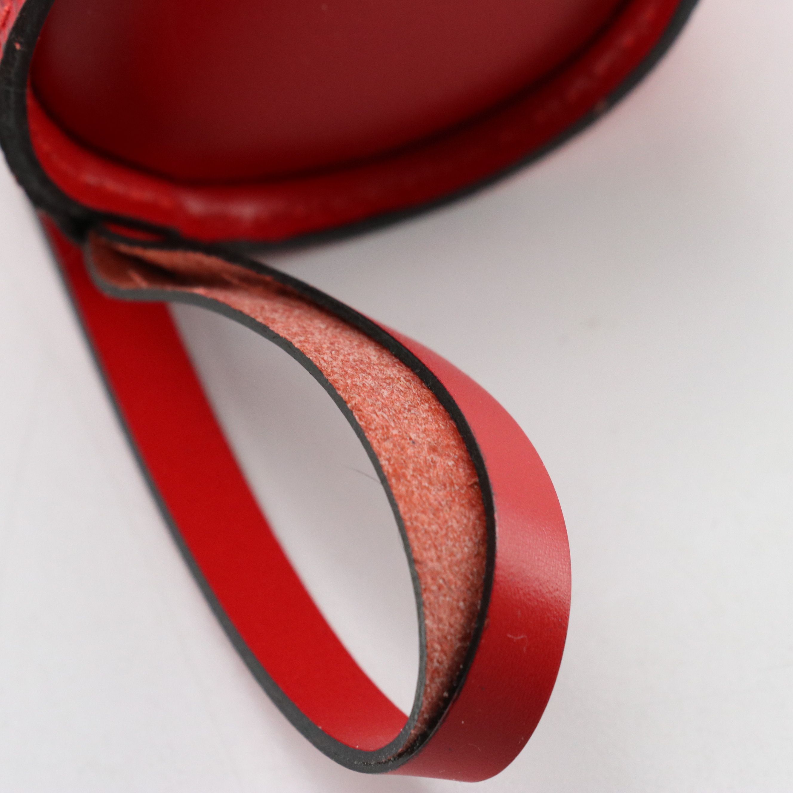 Louis Vuitton Mini Papillon Pochette in Red Epi Leather