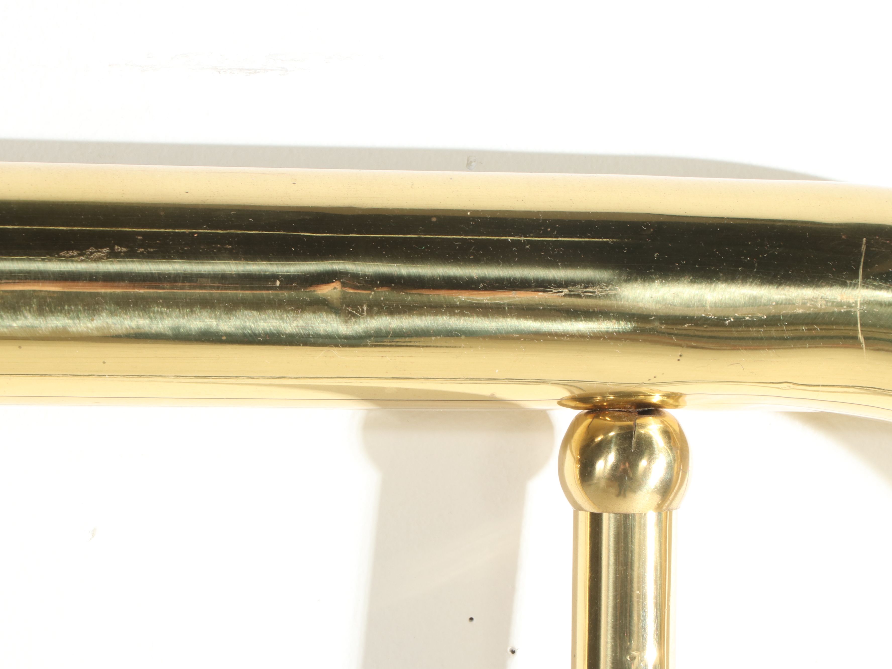 Antique Twin Size Brass Bed Frame