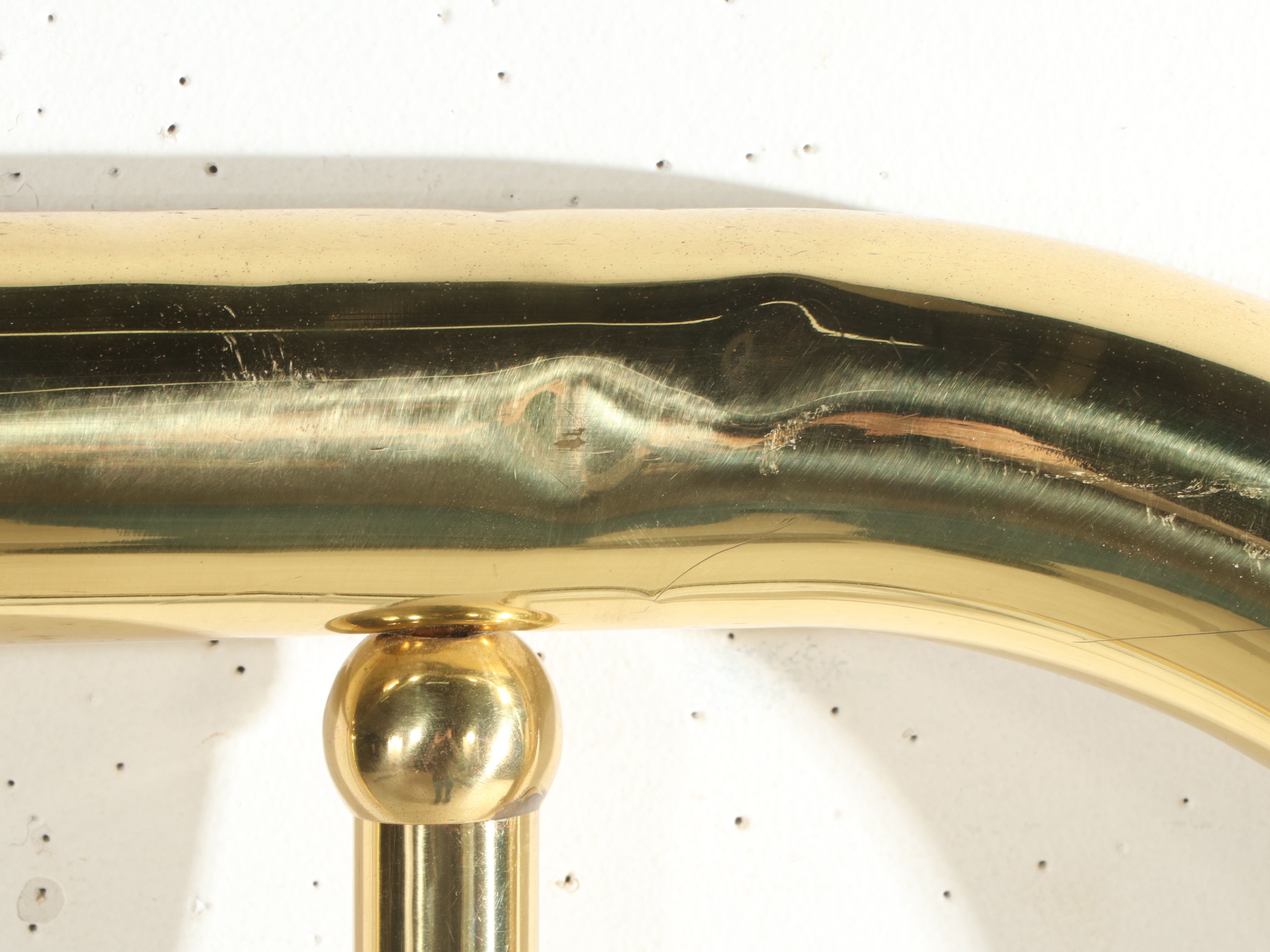 Antique Twin Size Brass Bed Frame