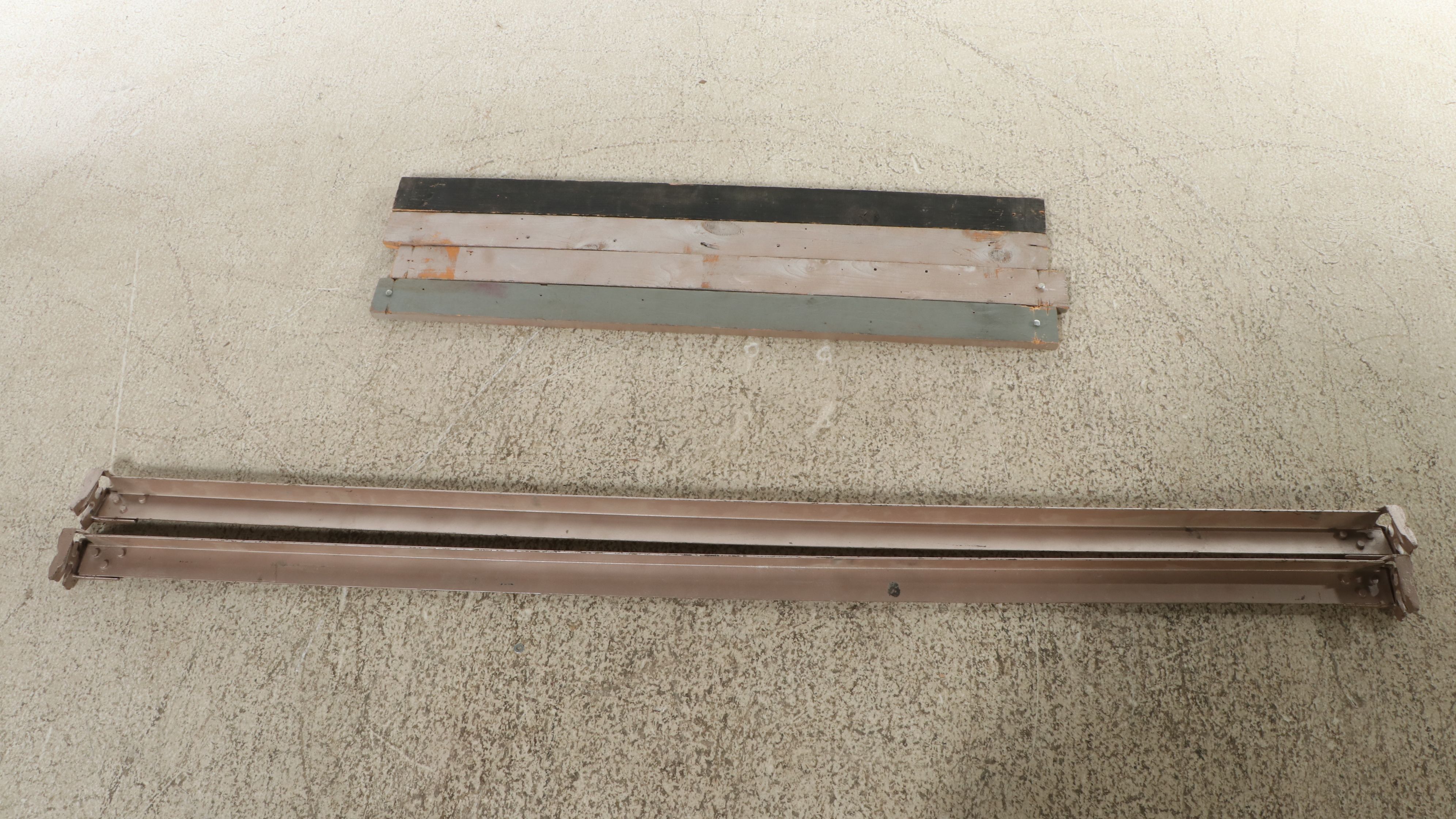 Antique Twin Size Brass Bed Frame