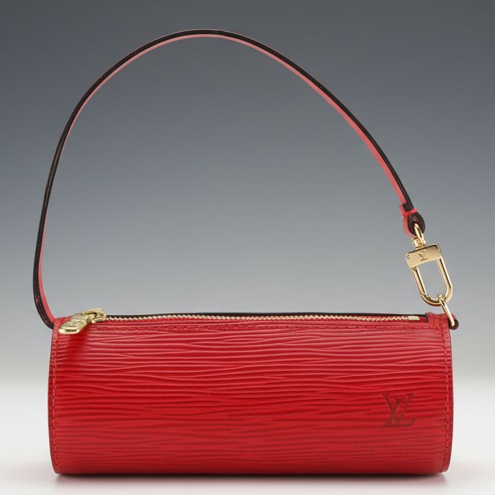Louis Vuitton Mini Papillon Pochette in Red Epi Leather