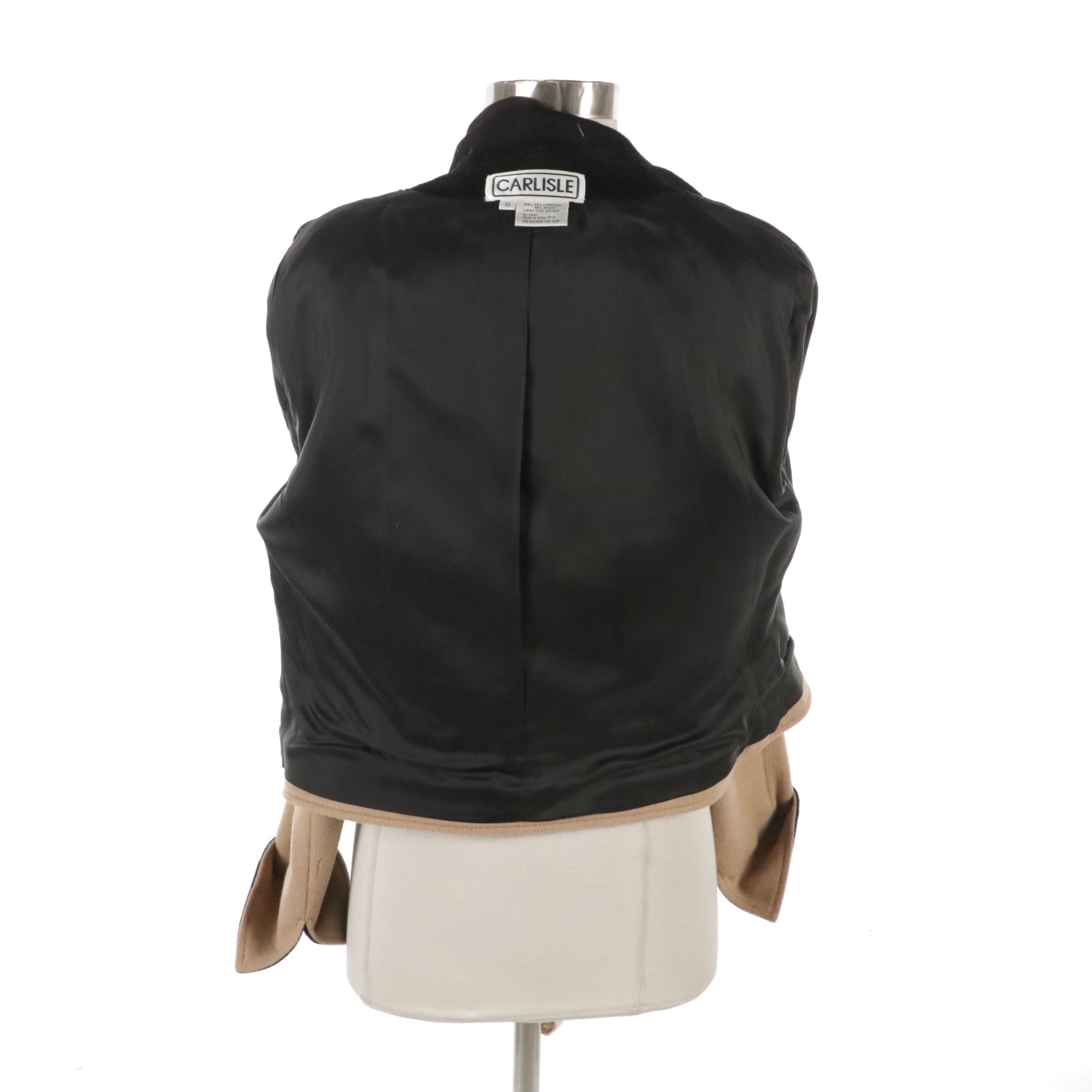 Carlisle Brown Lambswool/Angora Blend & Per Se Angora/Wool Blend Jackets