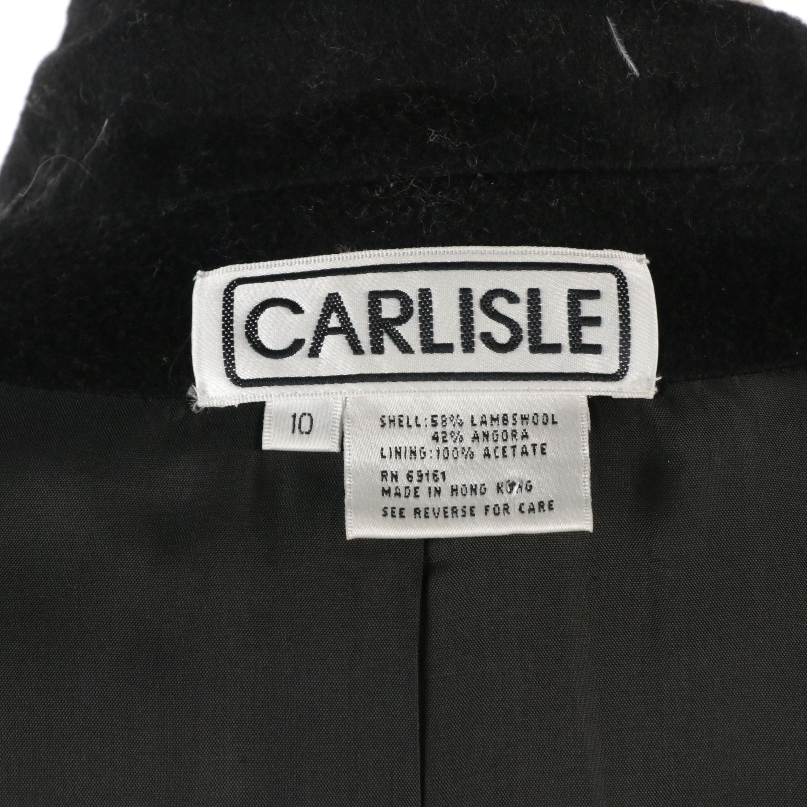 Carlisle Brown Lambswool/Angora Blend & Per Se Angora/Wool Blend Jackets