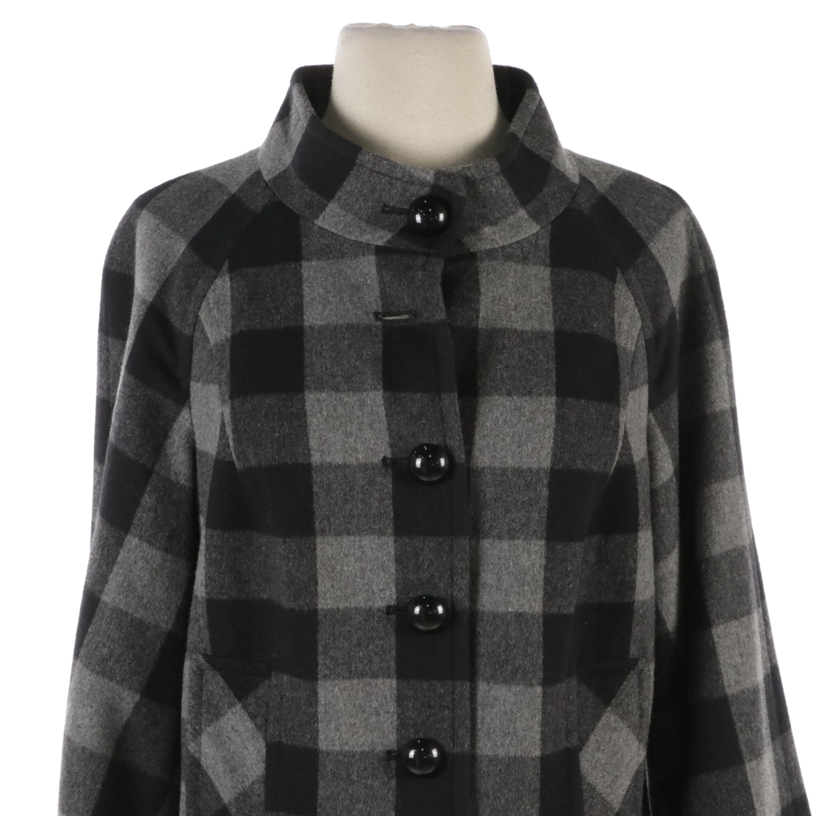 Carlisle Brown Lambswool/Angora Blend & Per Se Angora/Wool Blend Jackets