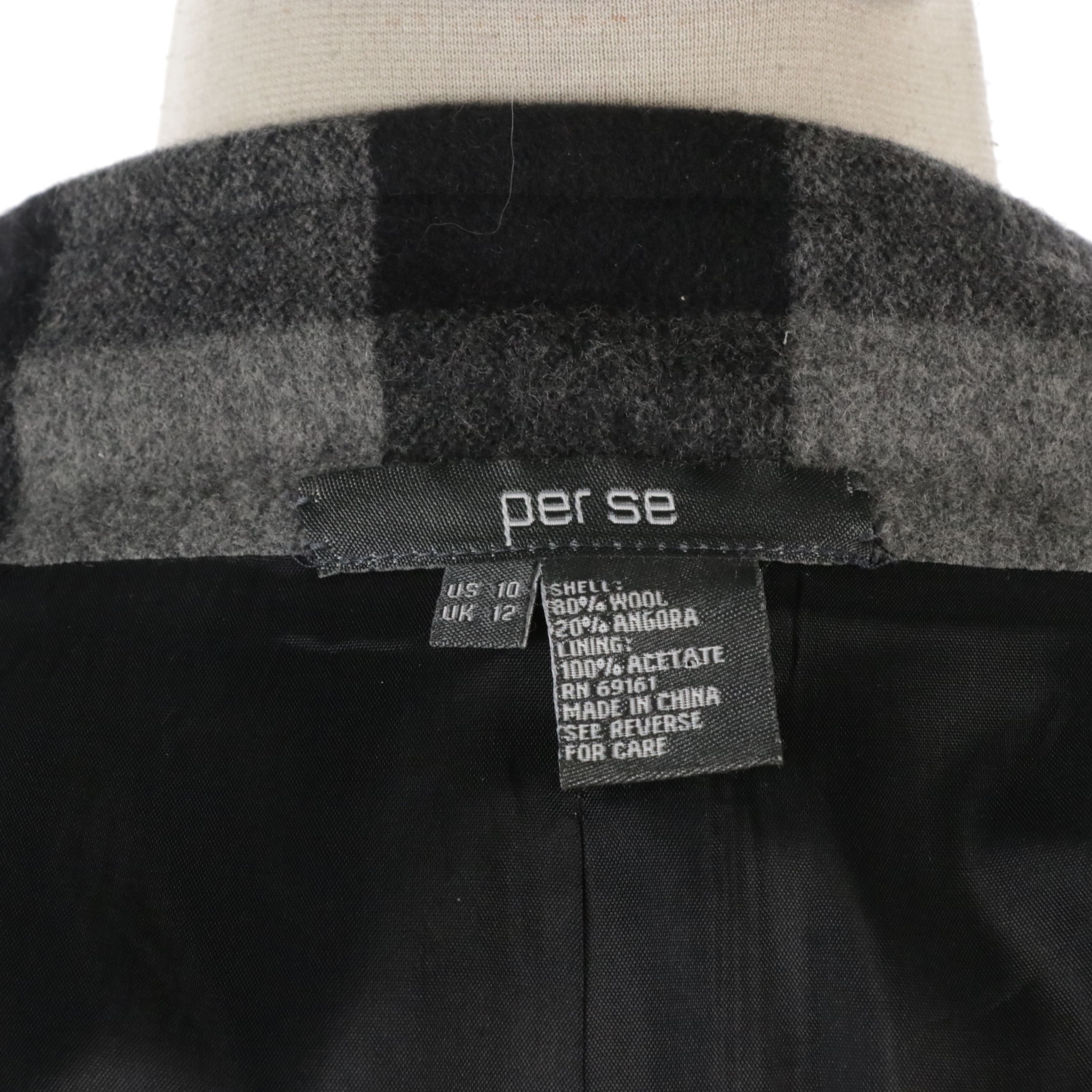 Carlisle Brown Lambswool/Angora Blend & Per Se Angora/Wool Blend Jackets