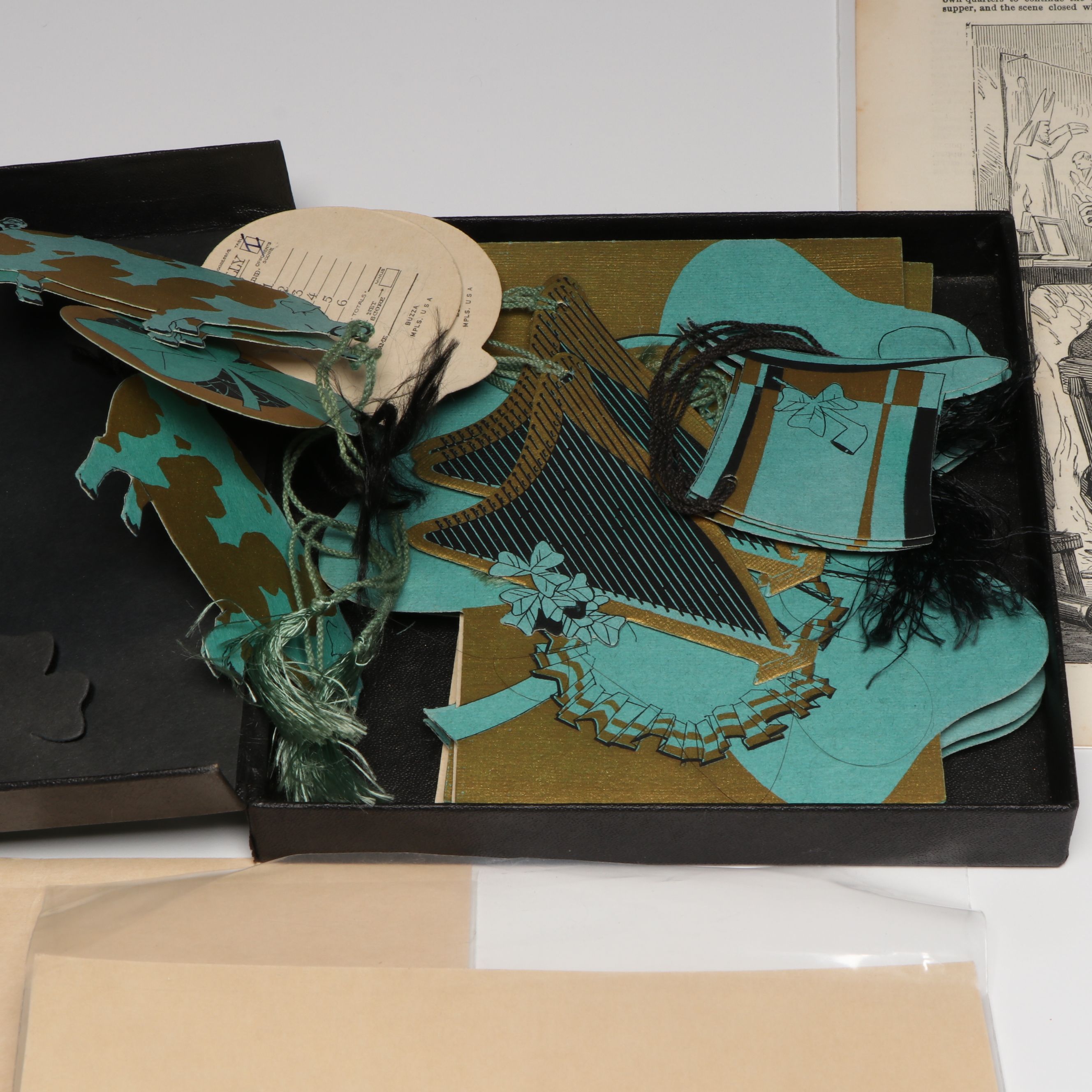 Saint Patrick's Day Postcards, Die Cuts and More Ephemera