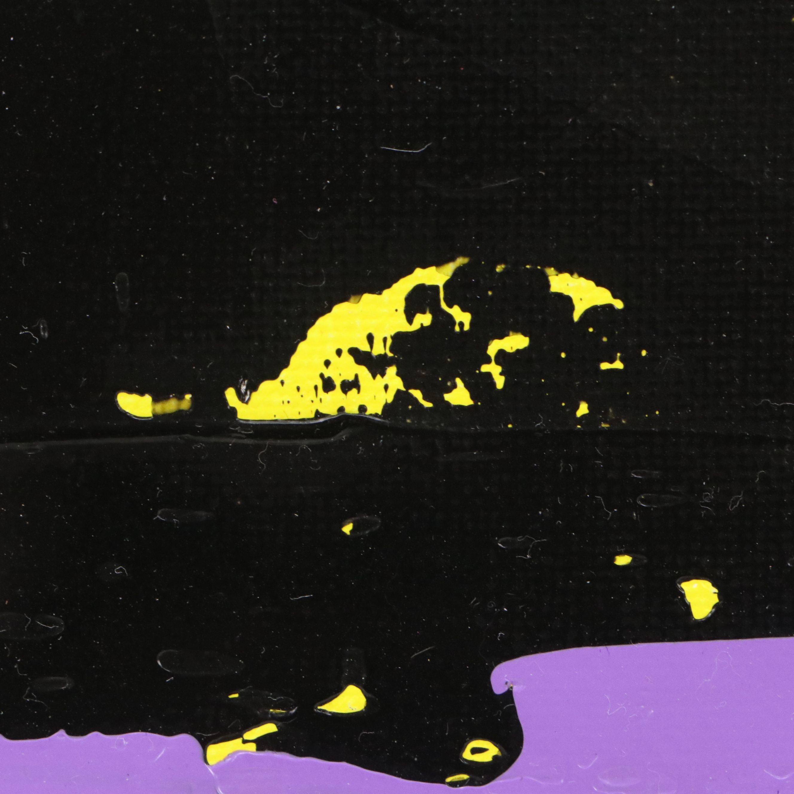 Milagros Pongo Abstract Mixed Media Painting, 21st Century