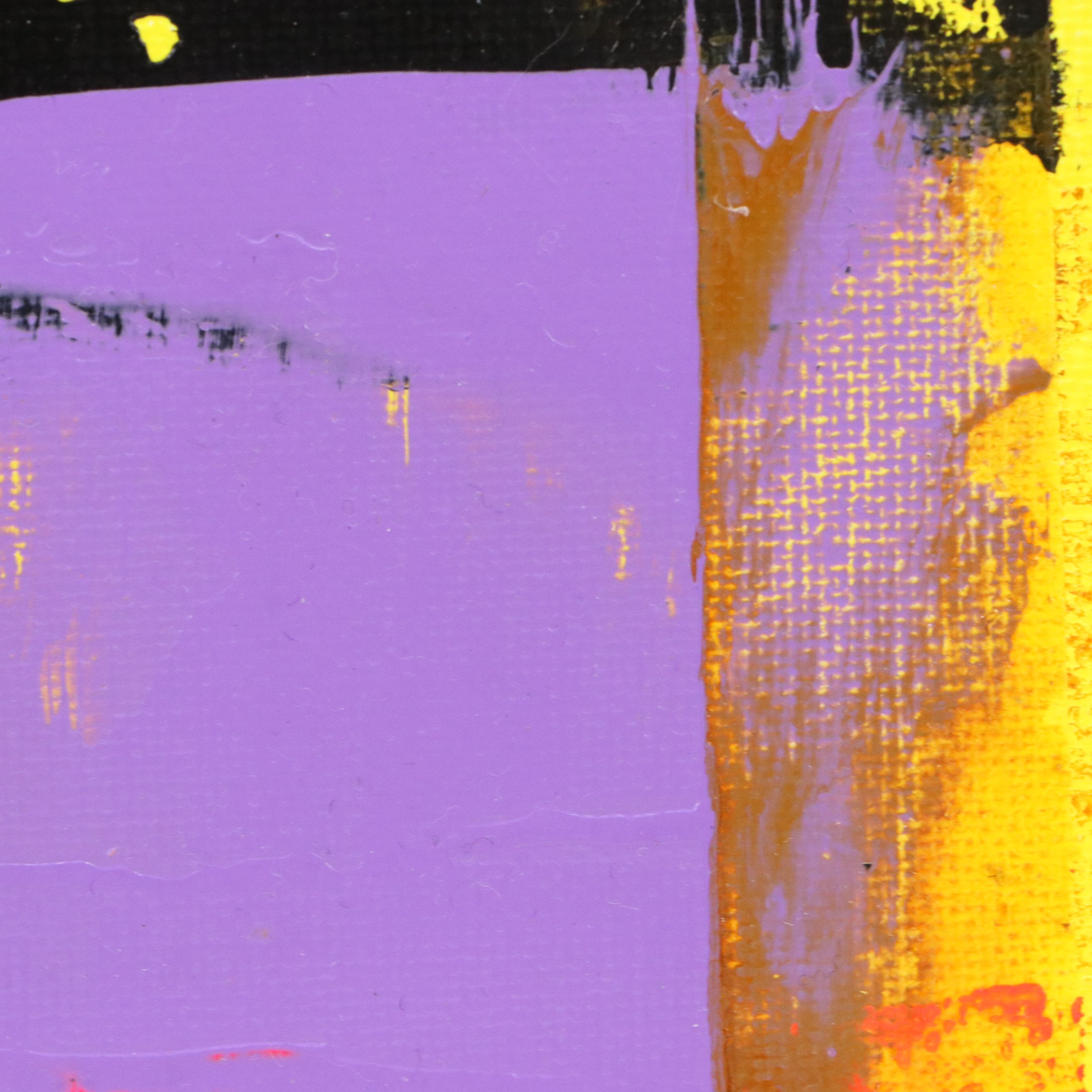 Milagros Pongo Abstract Mixed Media Painting, 21st Century