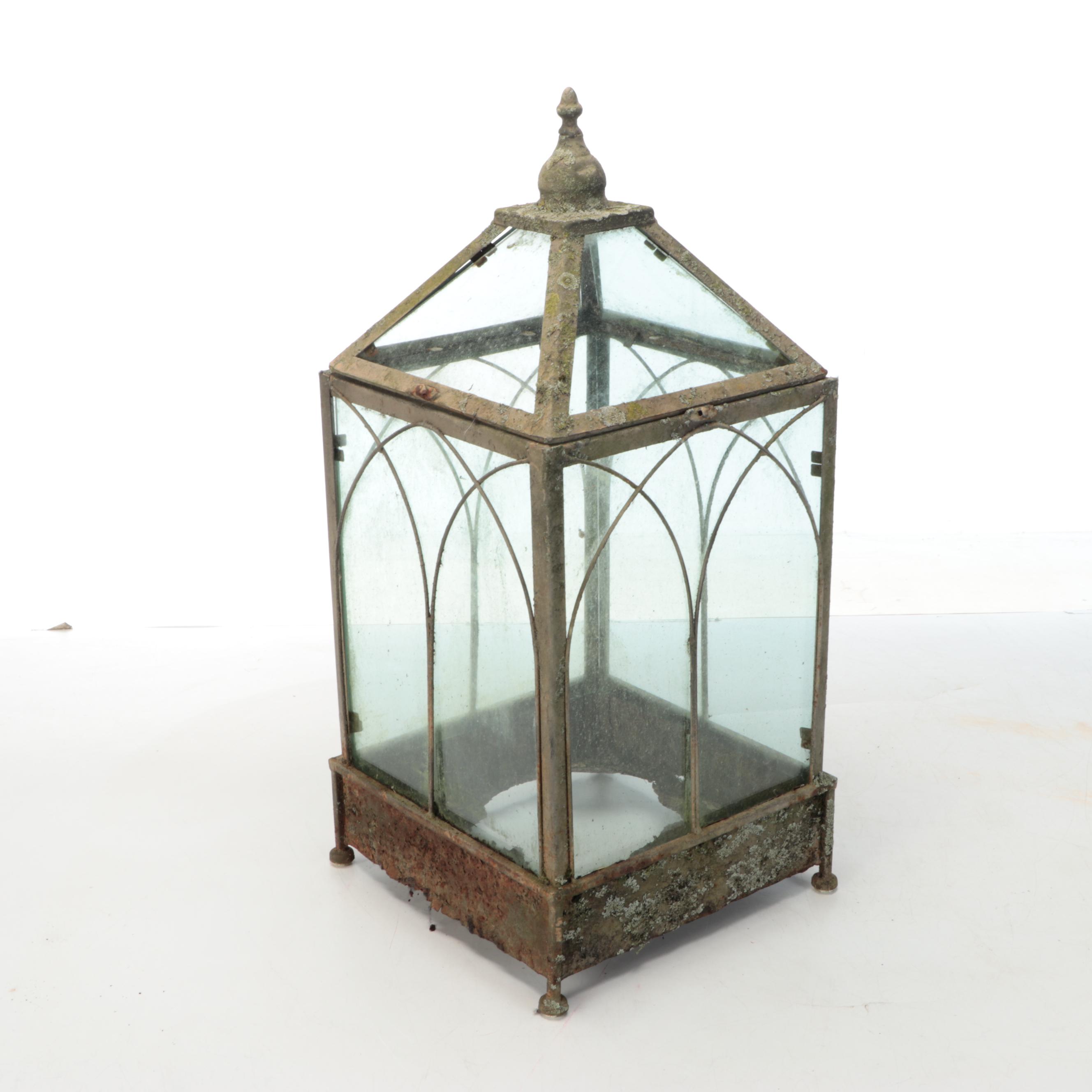 Metal Framed Terrarium