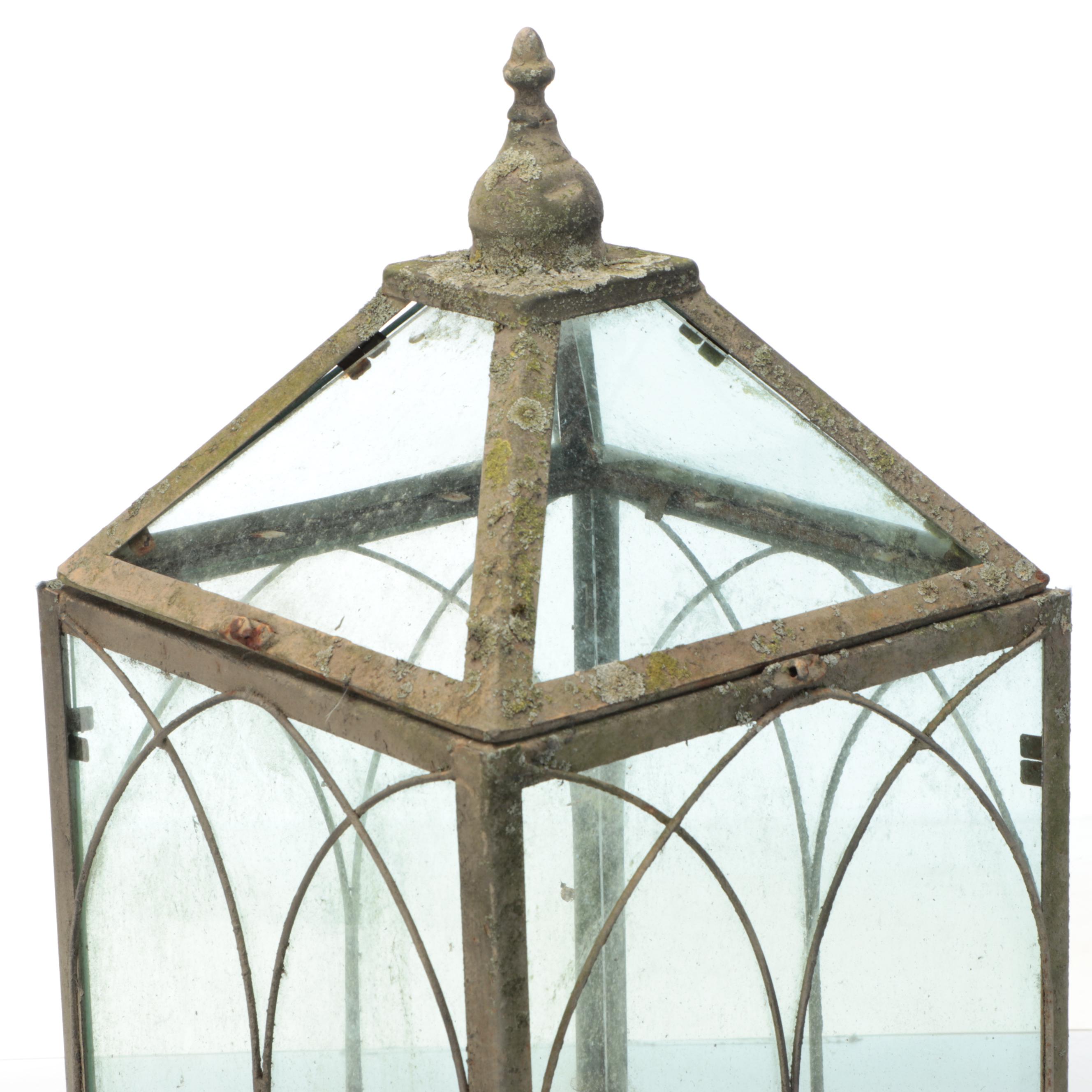 Metal Framed Terrarium