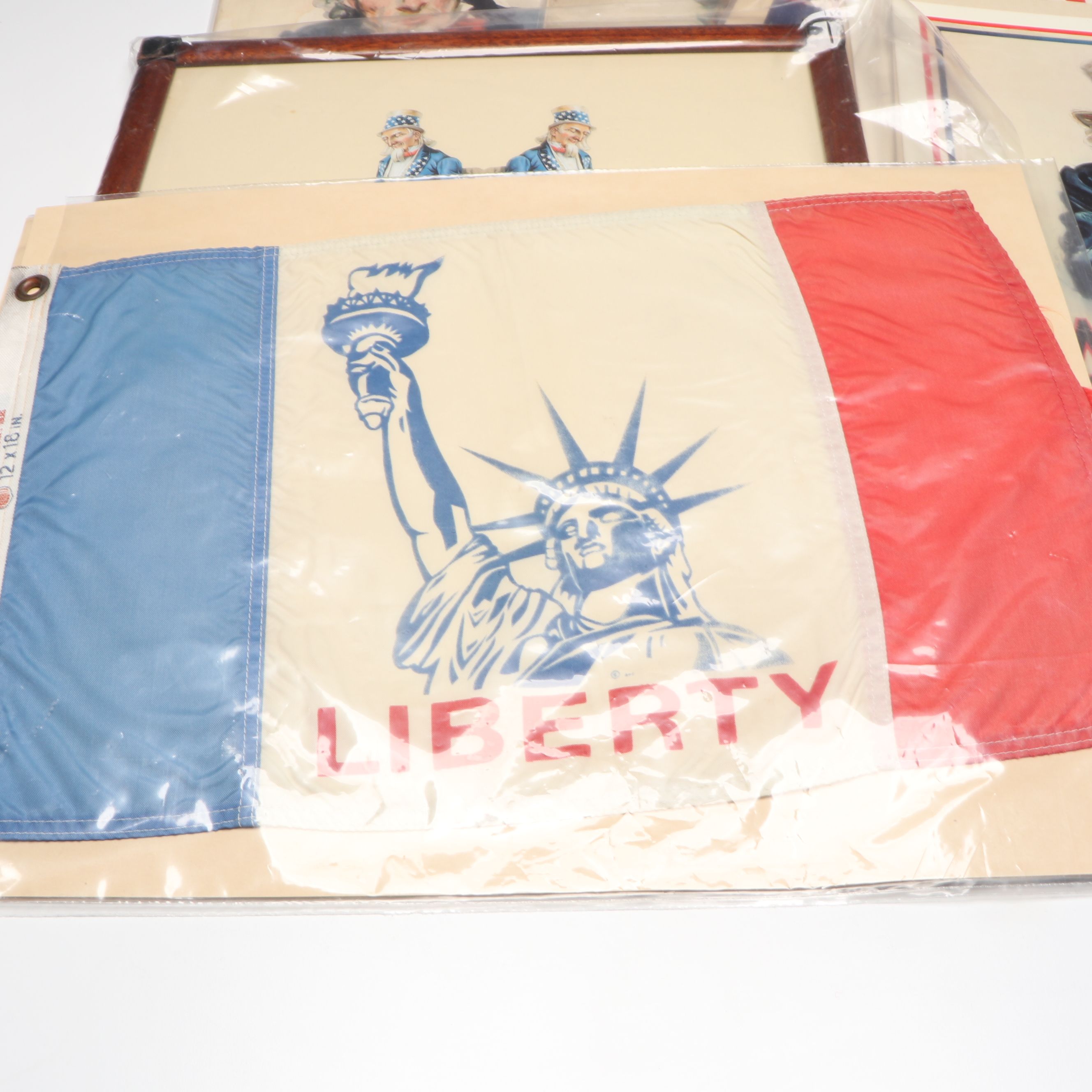 Leslie's Magazine "The War in Pictures" and More Patriotic Ephemera and Décor