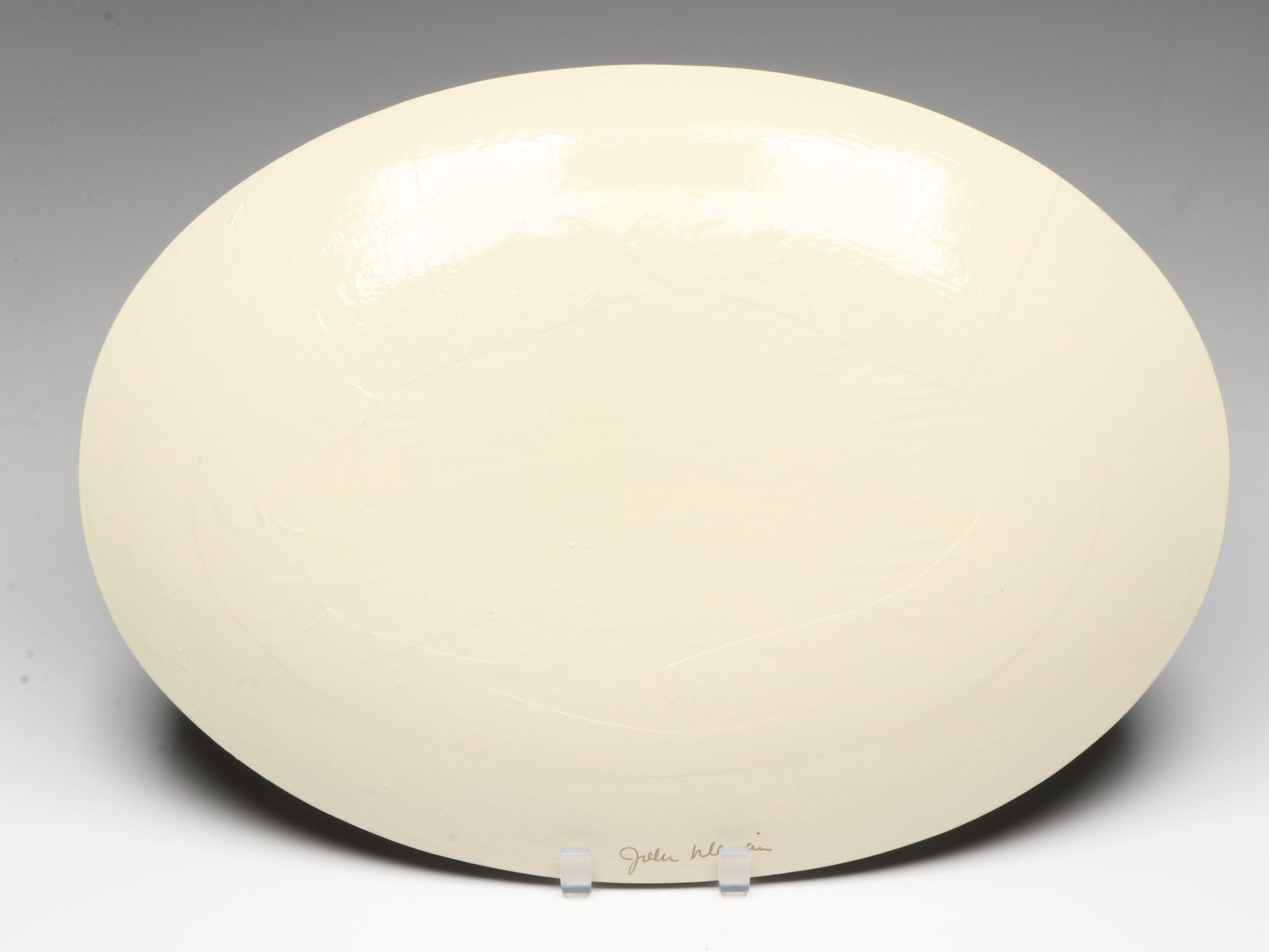 John Derian Octagonal Decoupage Glass Serving Platters