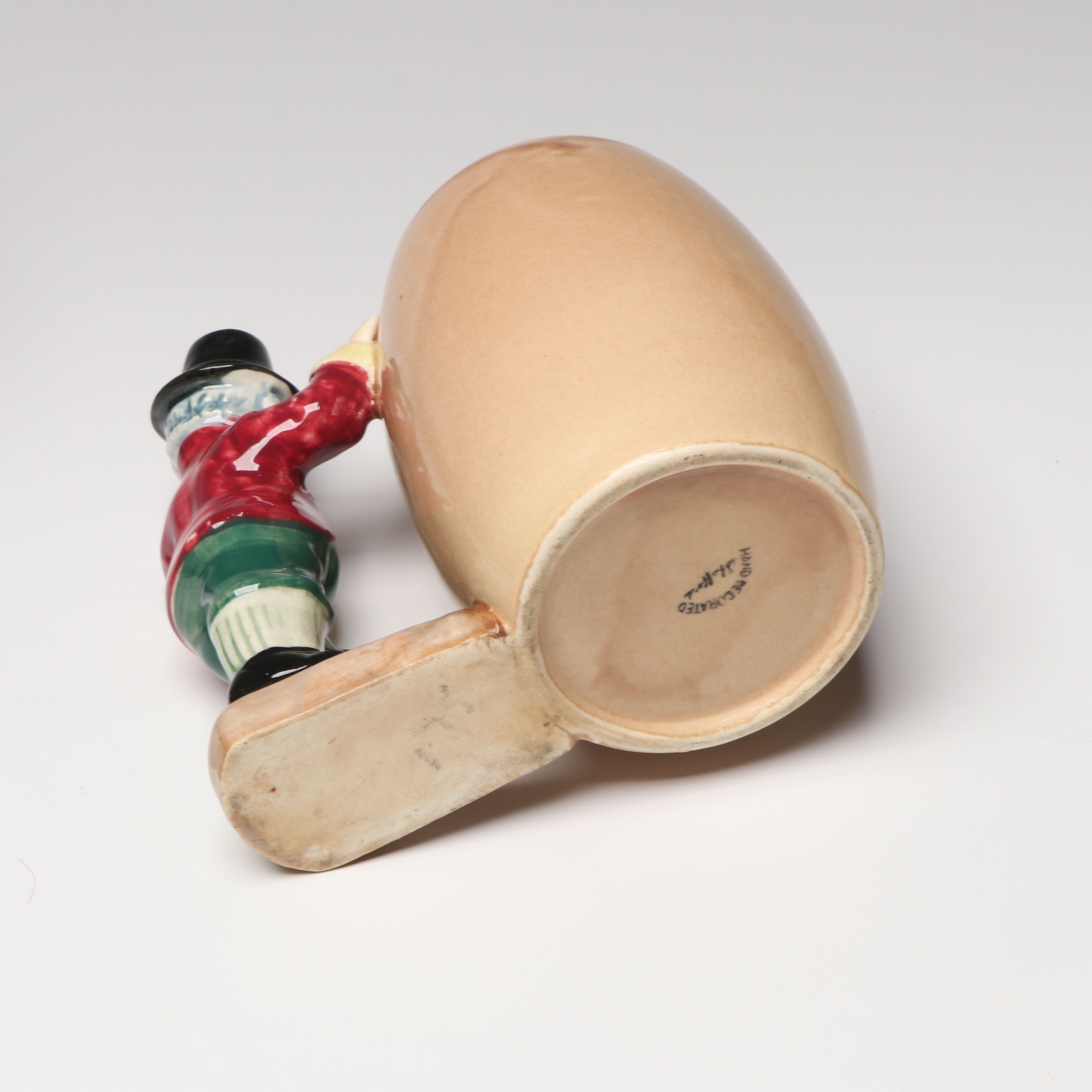 Irish Wooden Shillelagh with Ceramic Steins, Keg, More St. Patrick's Day Décor