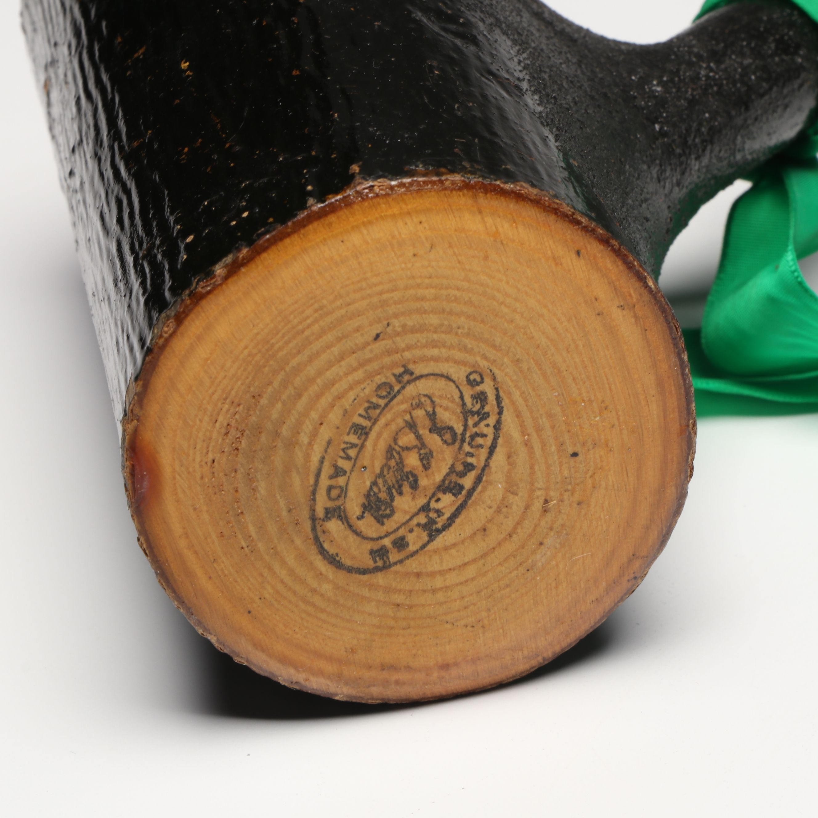 Irish Wooden Shillelagh with Ceramic Steins, Keg, More St. Patrick's Day Décor