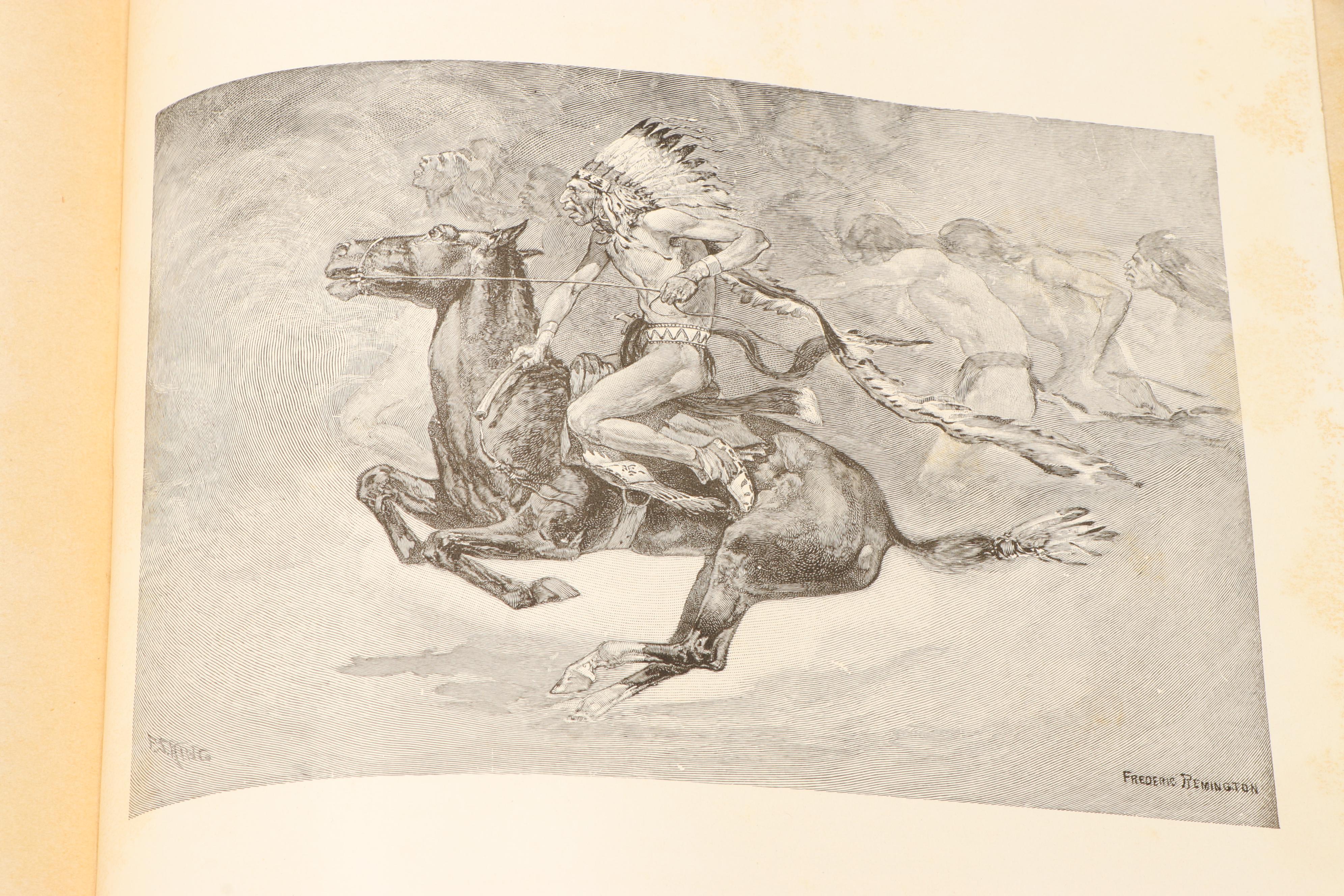 First Edition "The Book of the American Indian" by Hamlin Garland, 1923