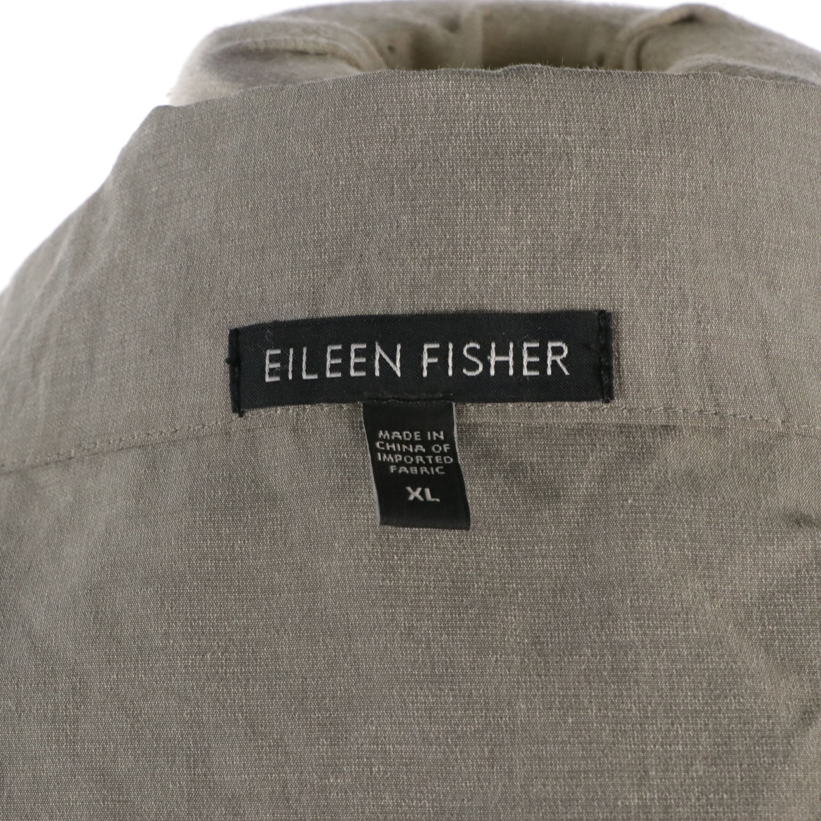Lightweight Athleta Hooded Windbreaker and Eileen Fisher Hooded Zip Coat