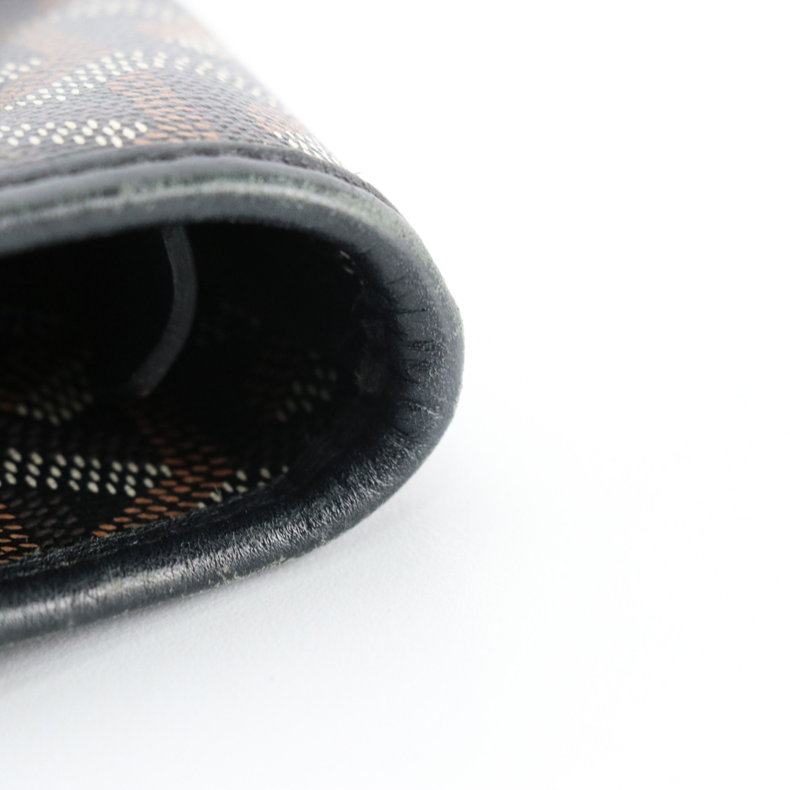 Goyard Saint Louis PM Tote in Black Goyardine Coated Canvas and Leather