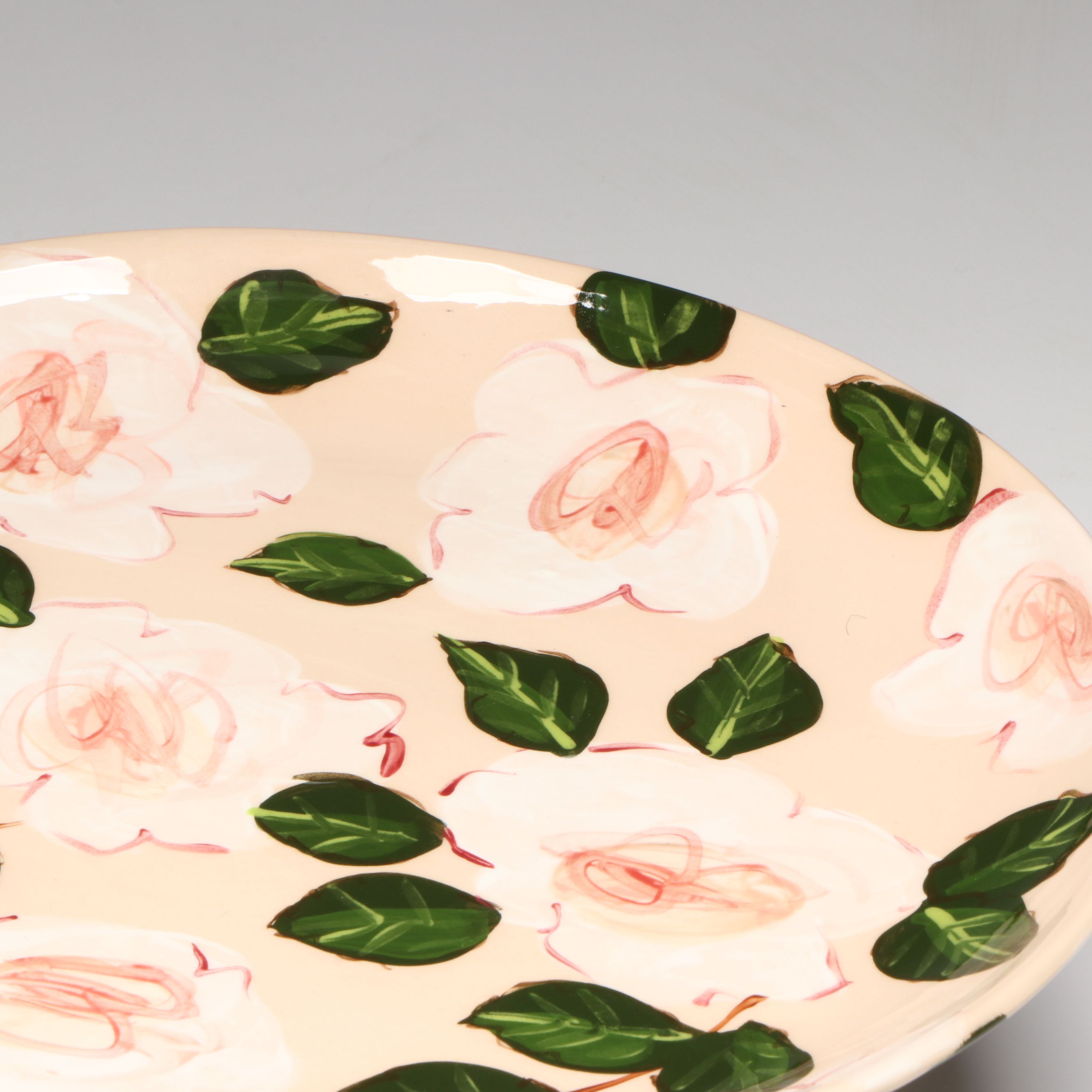 Droll Designs Hand-Painted Cake Platters