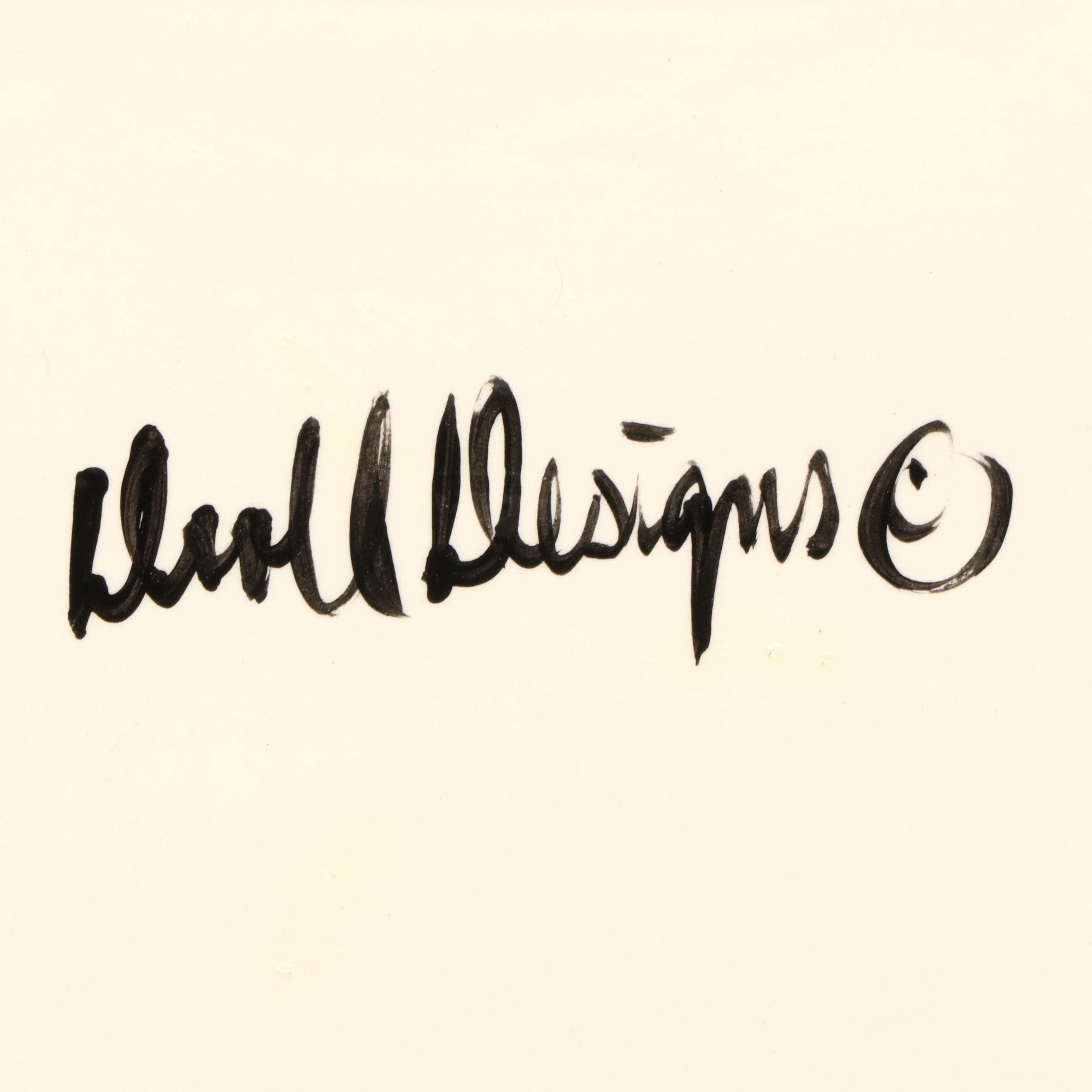 Droll Designs Hand-Painted Cake Platters