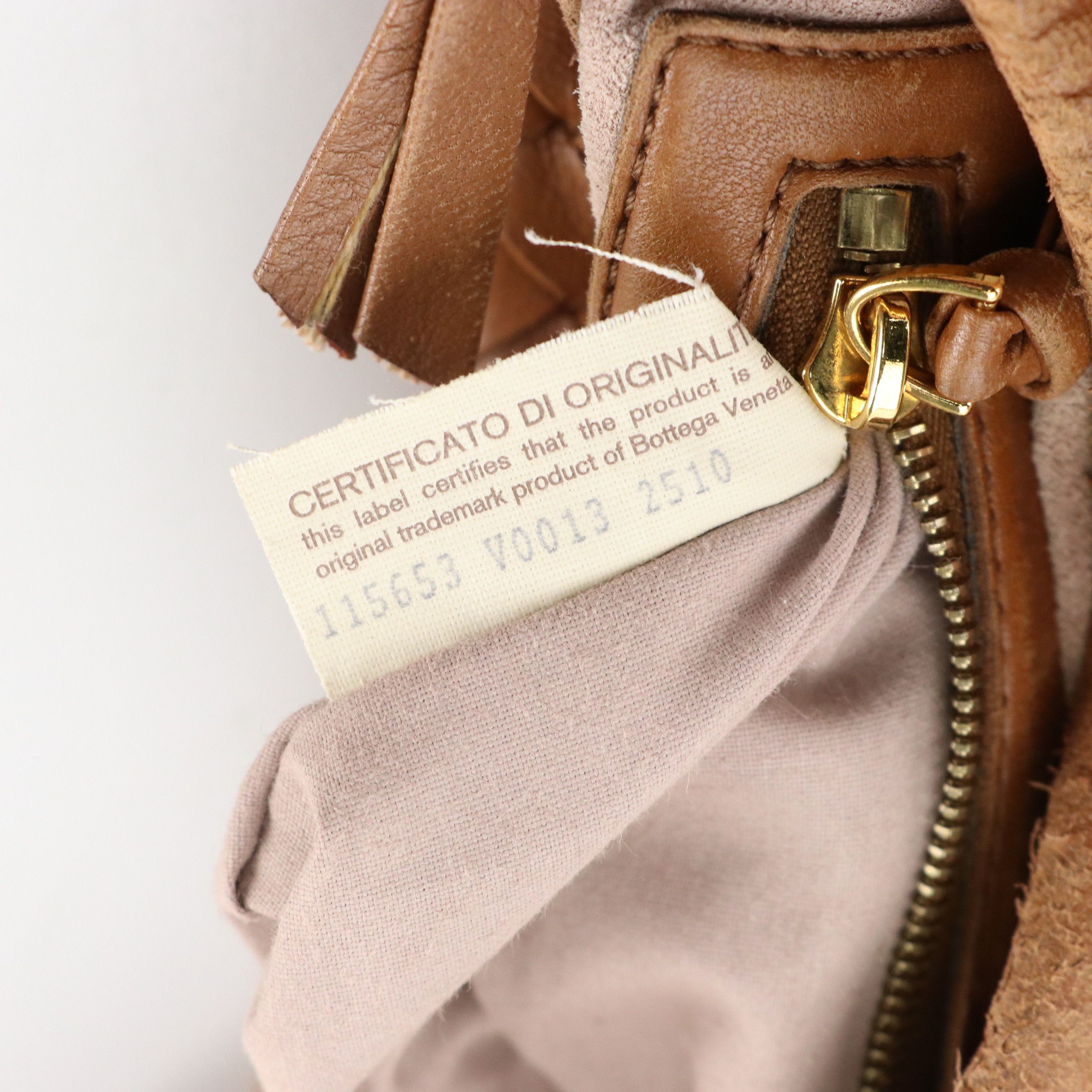 Bottega Veneta Medium Hobo Shoulder Bag in Brown Intrecciato Nappa Leather