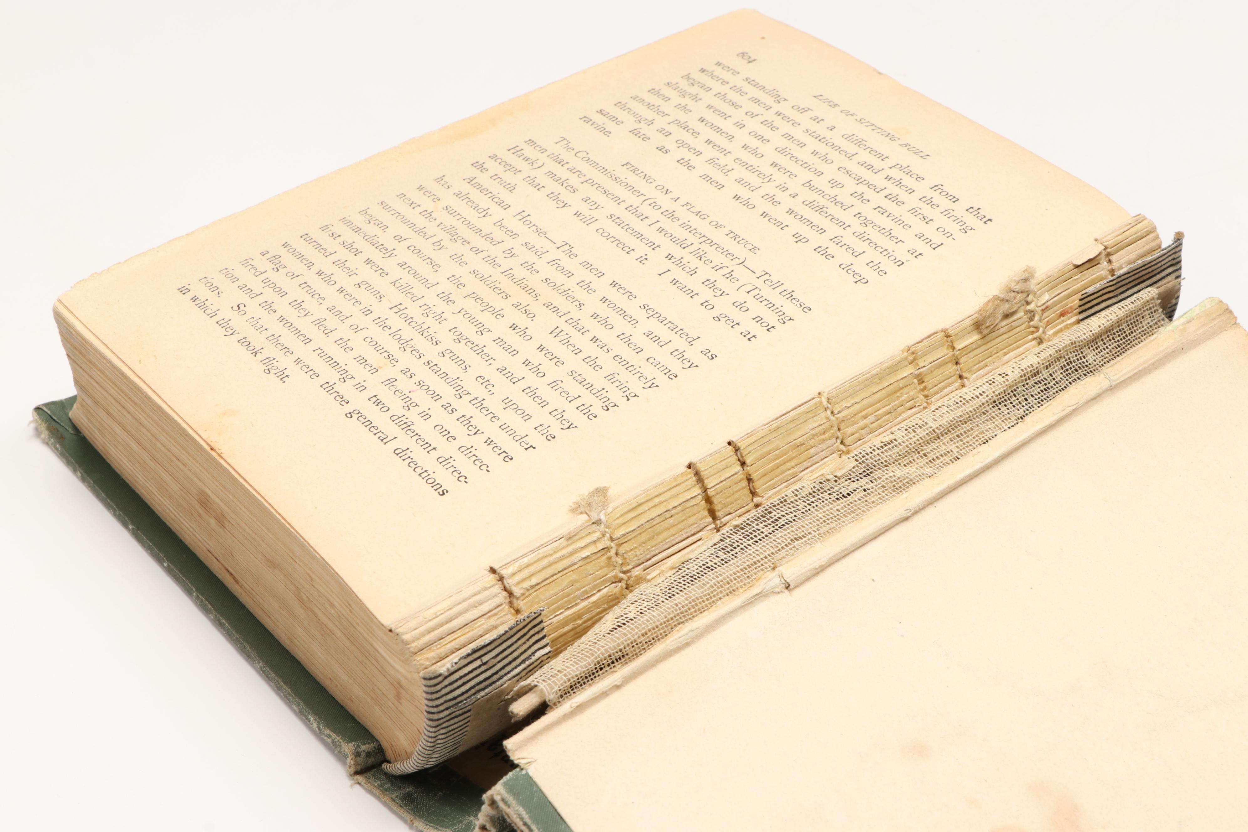 Illustrated "Life of Sitting Bull" by W. Fletcher Johnson, 1891