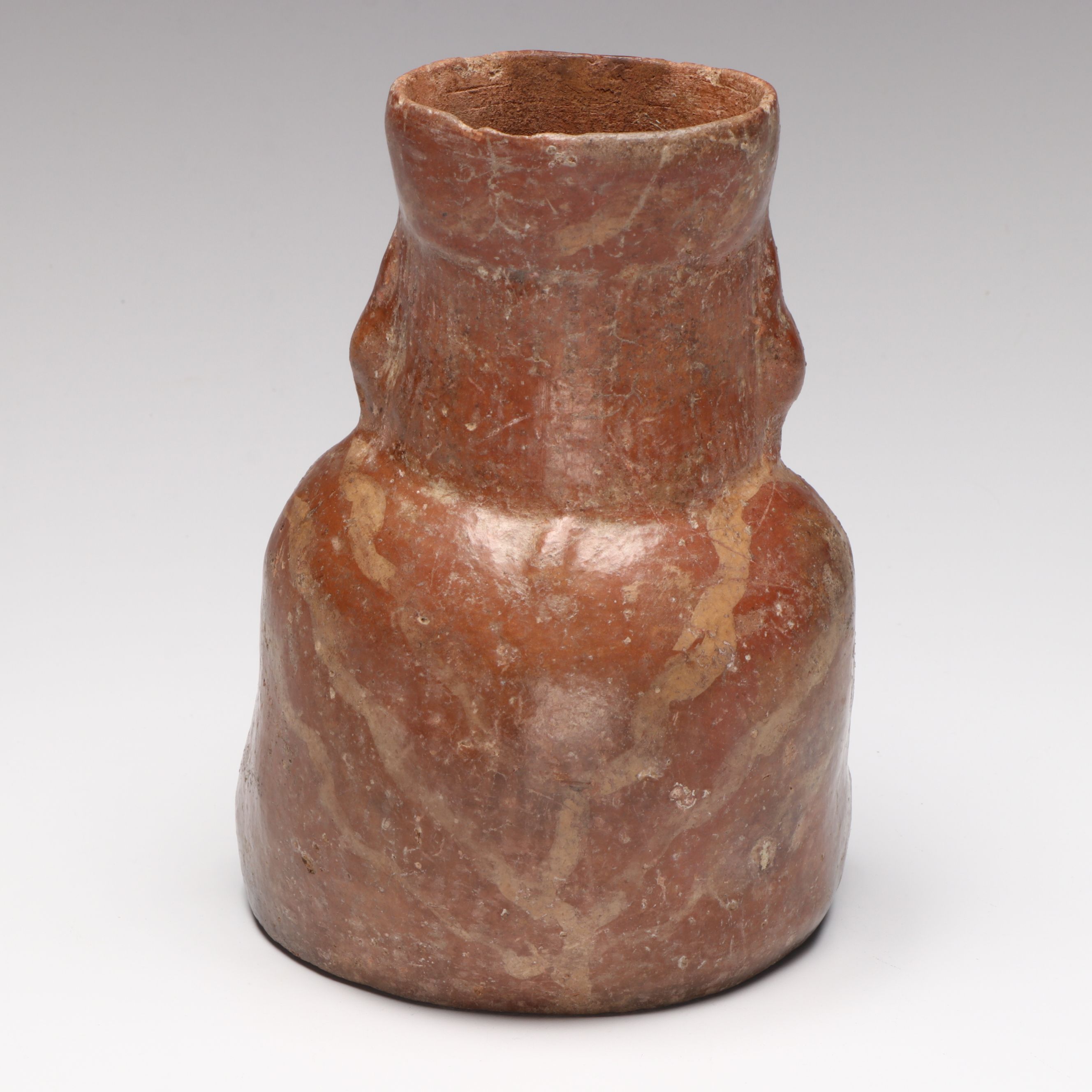 Pre-Columbian Style Moche Pottery Vessel