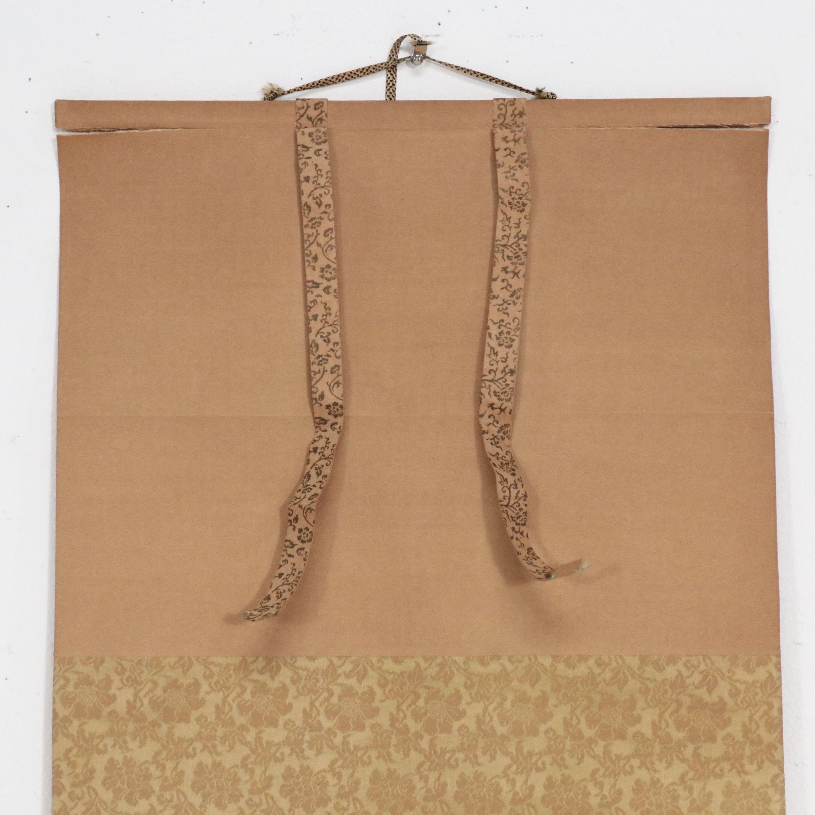 Japanese Watercolor Sansui Landscape Scroll, Late 19th Century