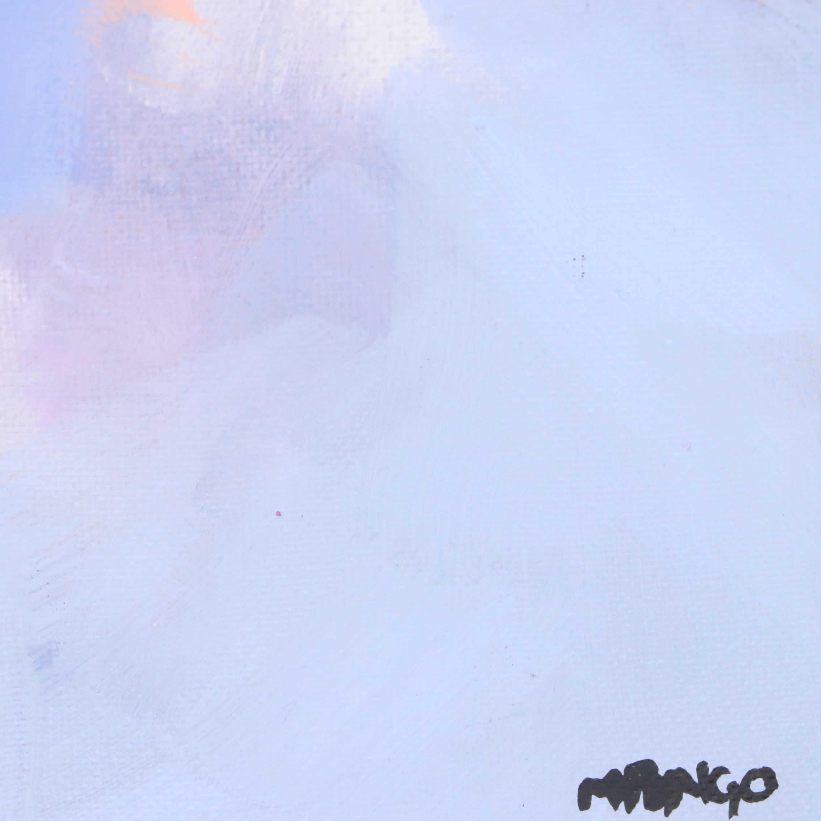 Milagros Pongo Abstract Mixed Media Painting, 2025