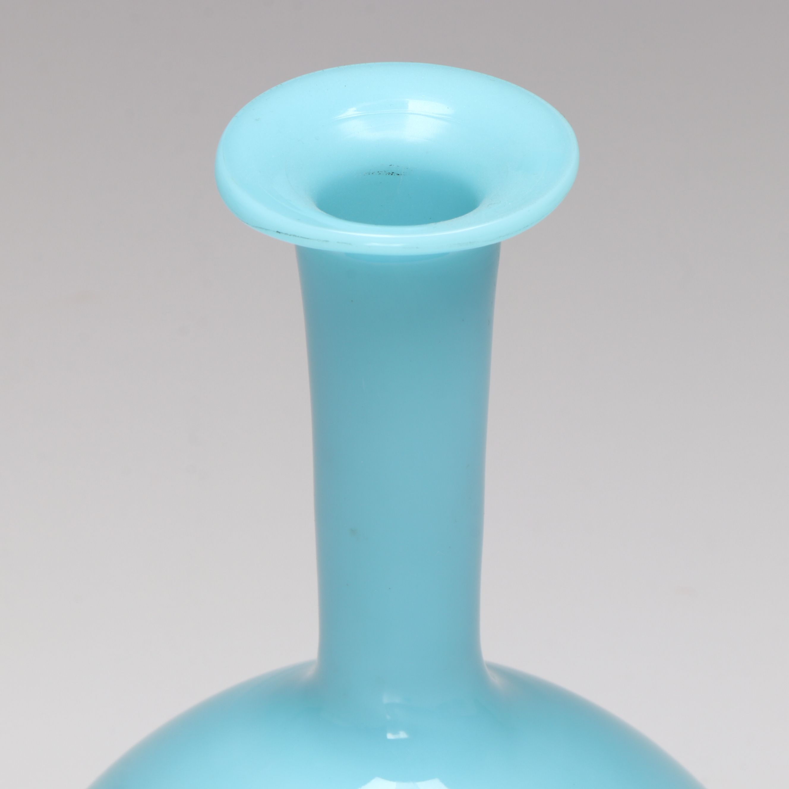Portieux Vallerysthal Opaline Glass Decanter