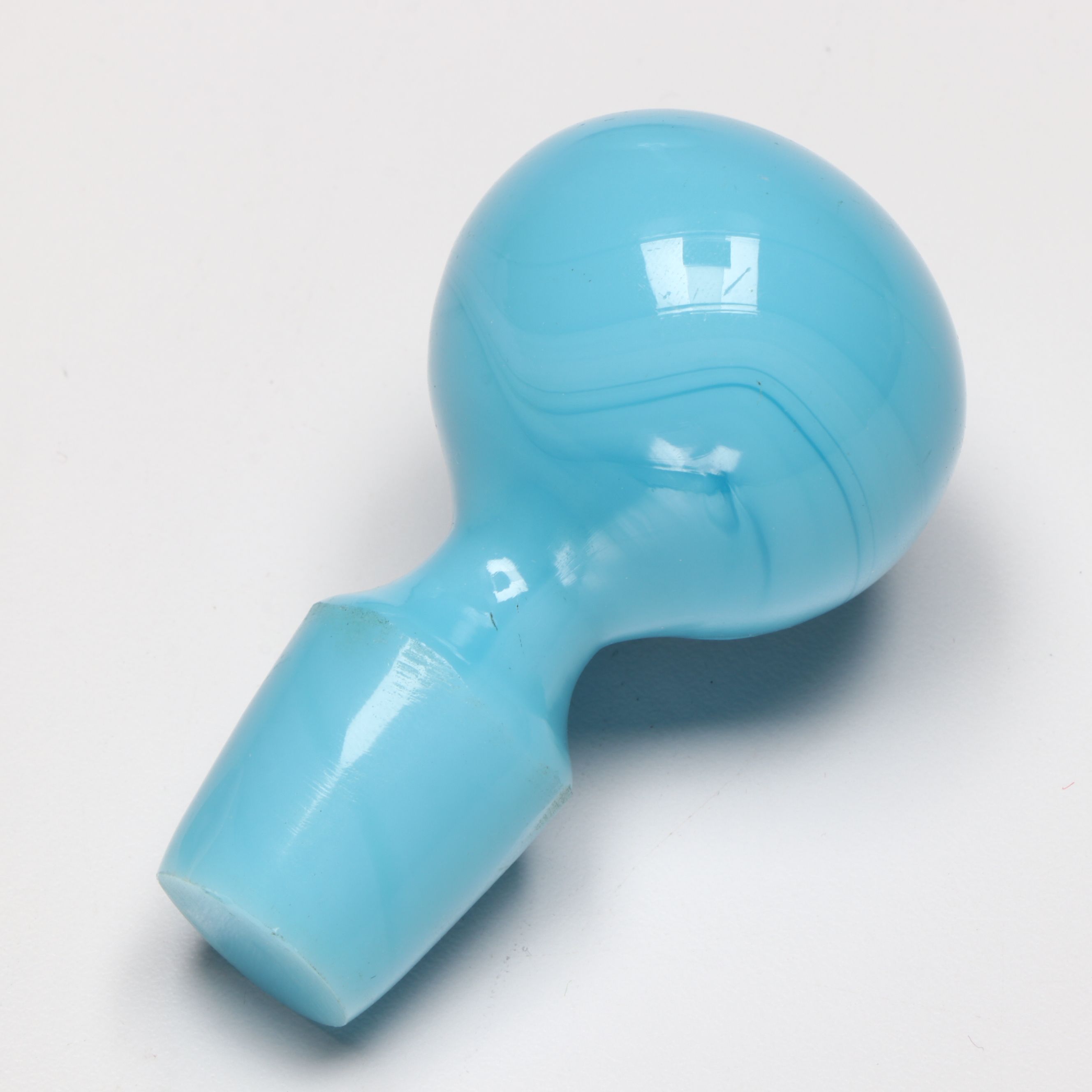 Portieux Vallerysthal Opaline Glass Decanter