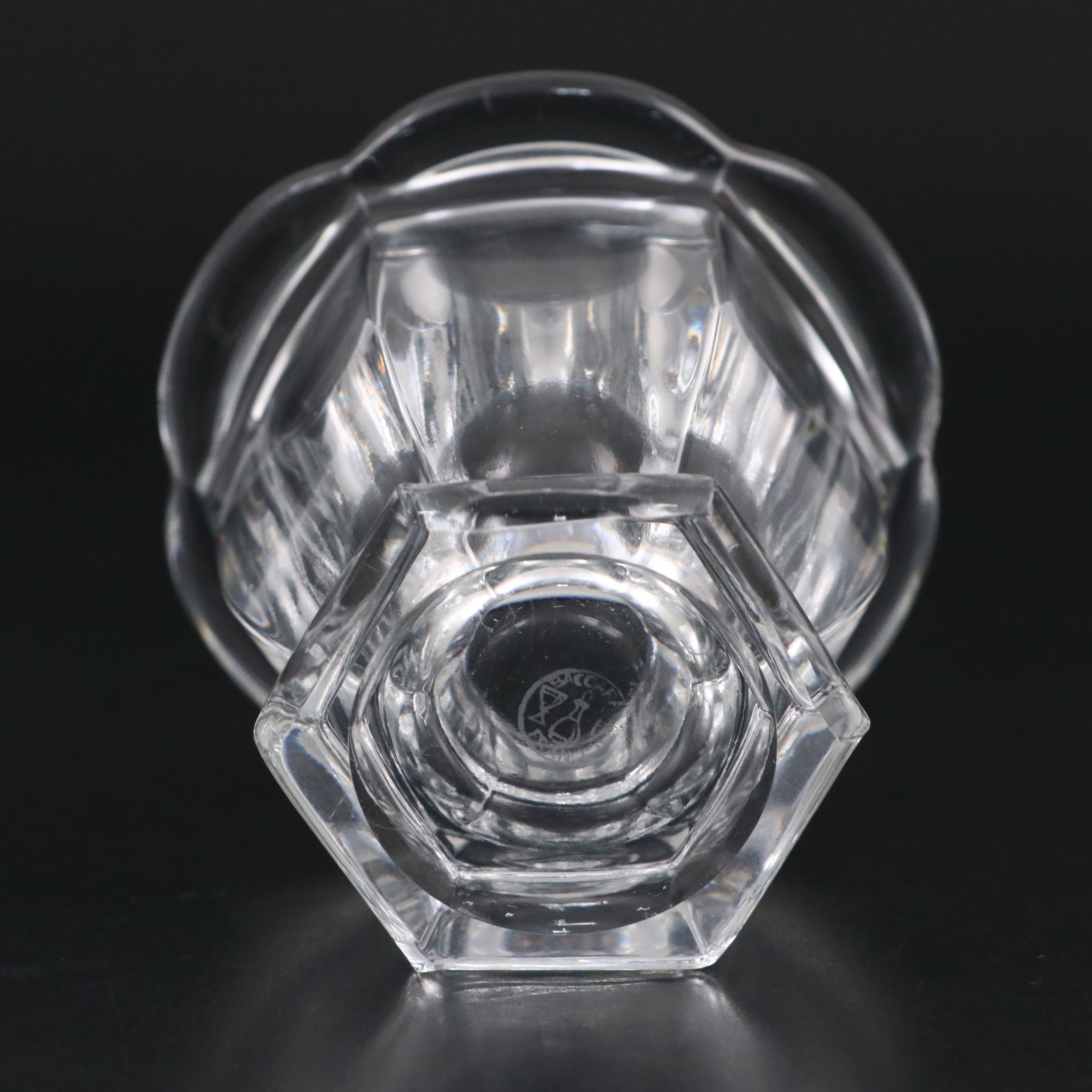 Baccarat Crystal Jam Jar with Crystal Pitcher and Vase