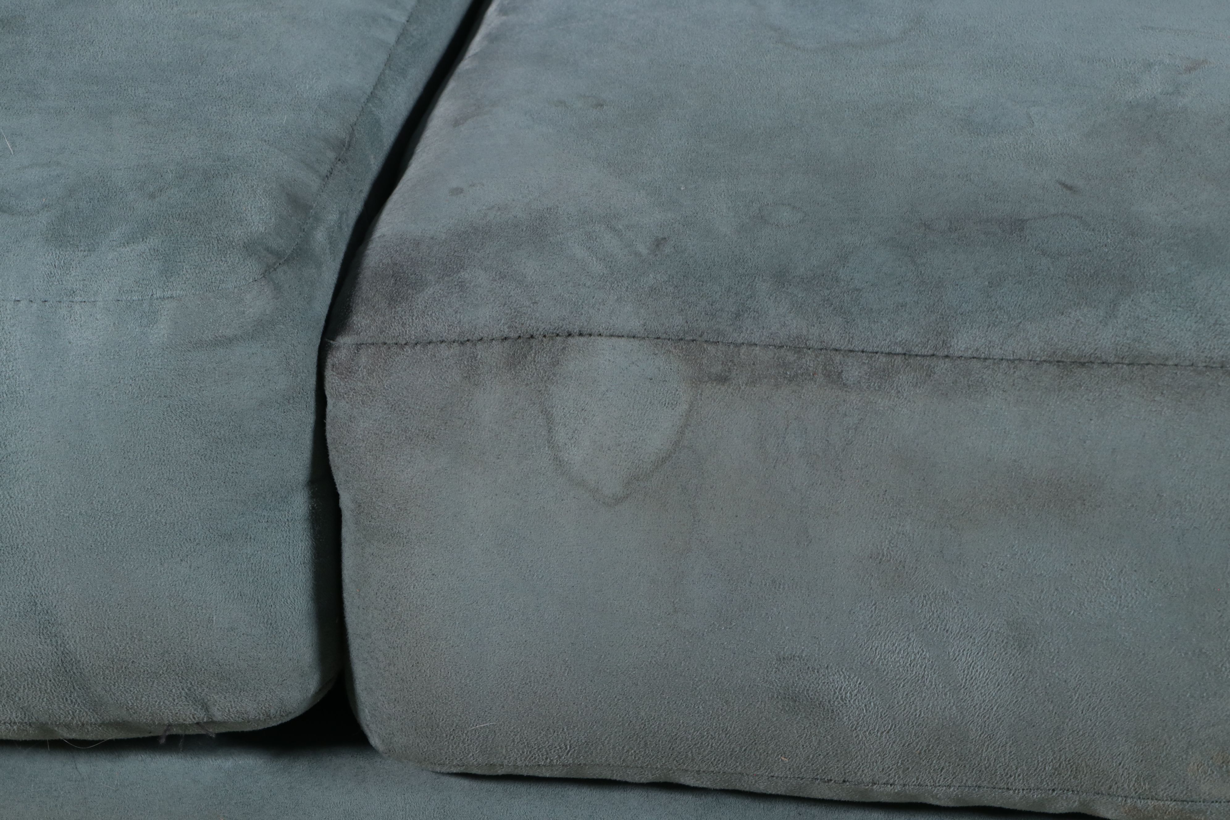 Overstuffed Upholstered Sofa