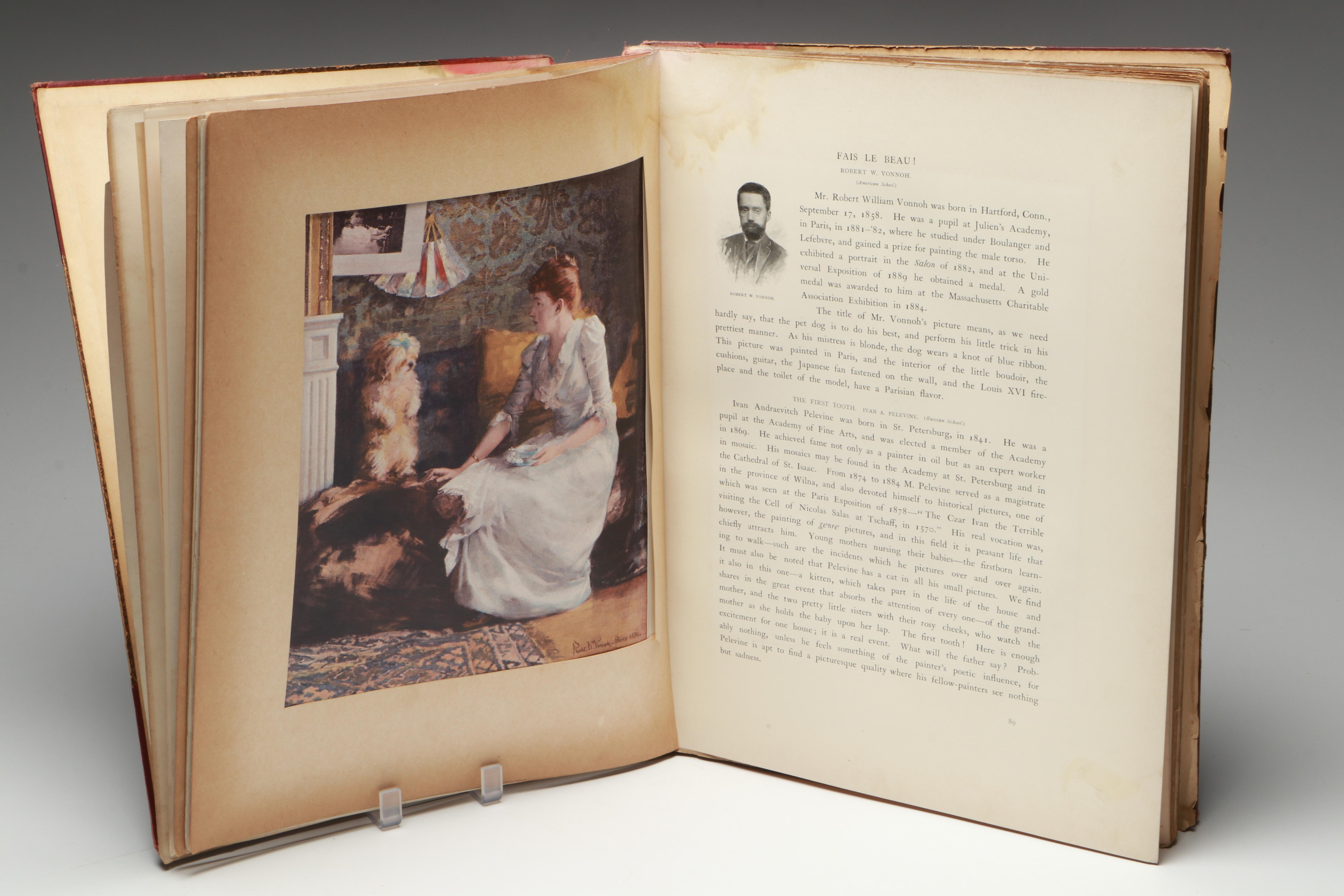 "The Art of the World" Book Series for the World's Colombian Exposition, 1894