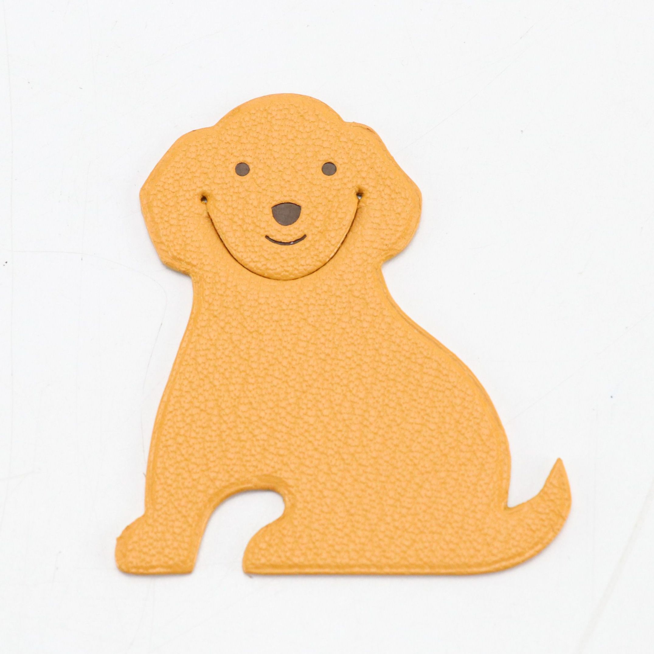 Hermès Dog Pikabook Bookmark in Chevre Leather, With Box