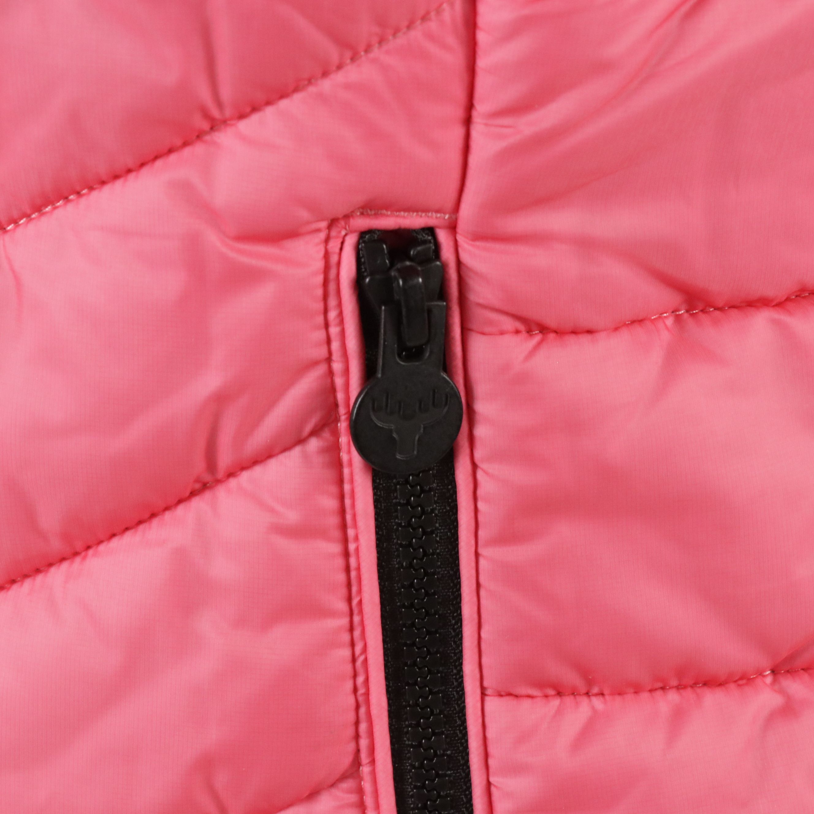 Moose Knuckles Pink Nylon Puffer Vest