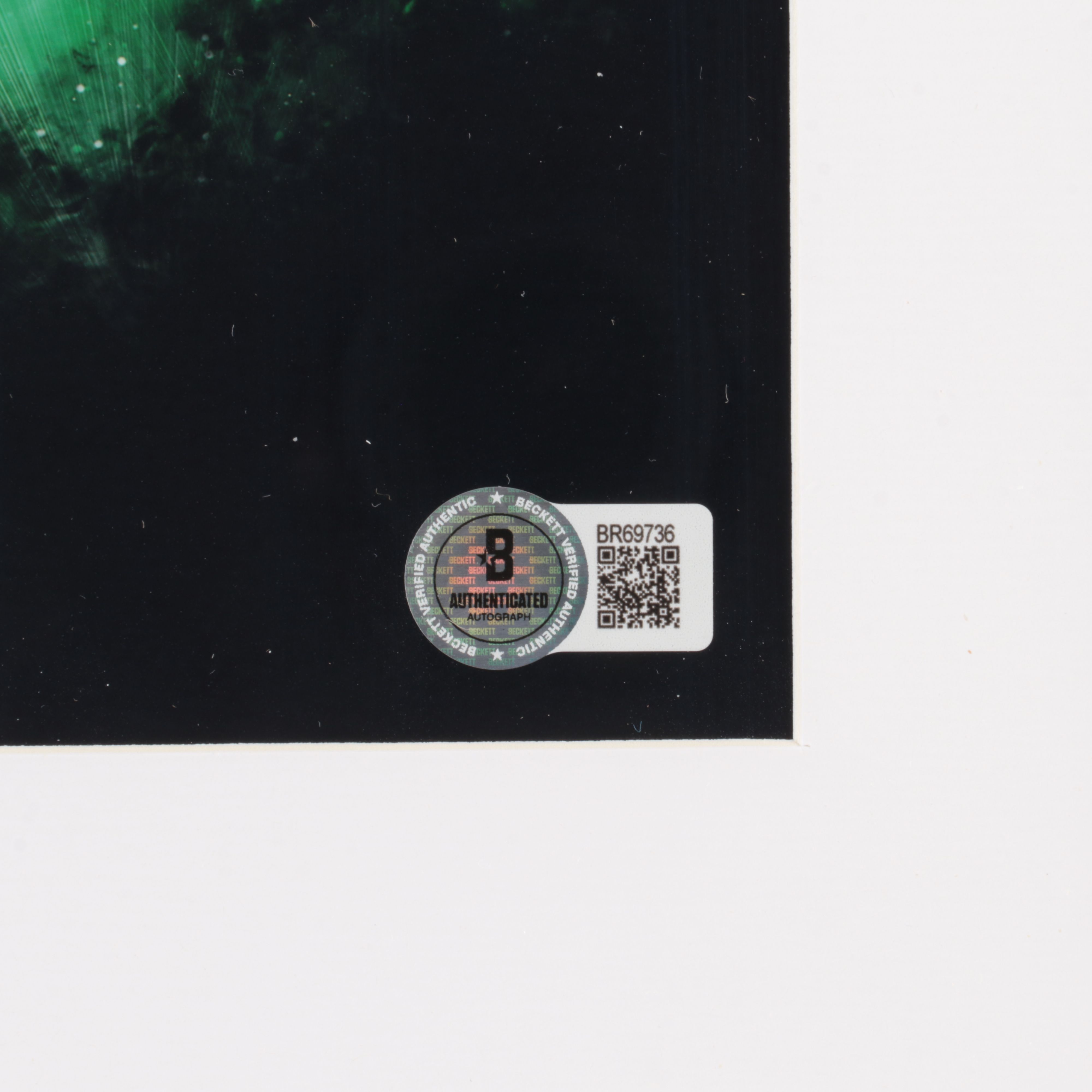 Jim Lawson Signed “Teenage Mutant Ninja Turtles” Print in Matted Frame, Beckett