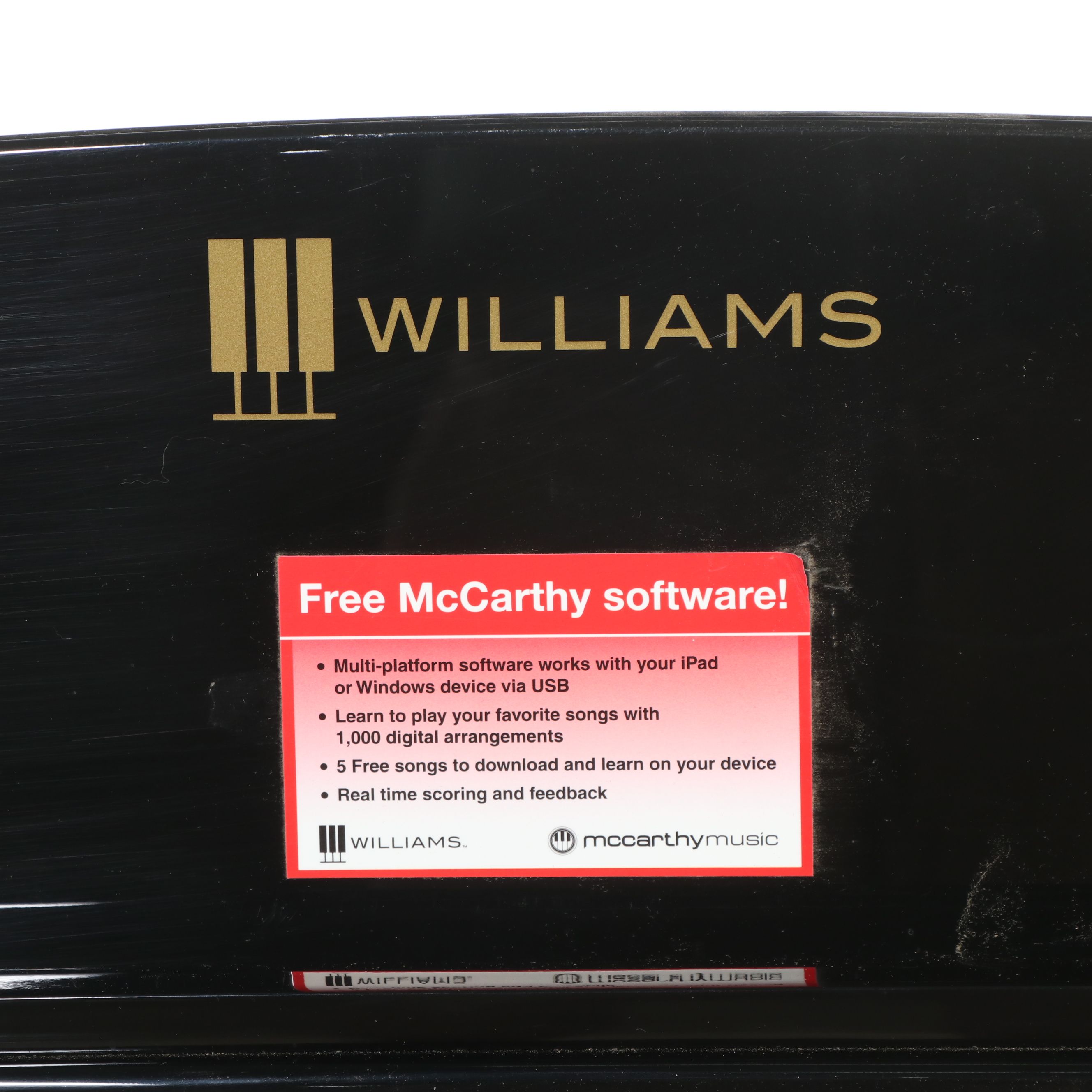 Williams Electric Programmable Piano with Bench