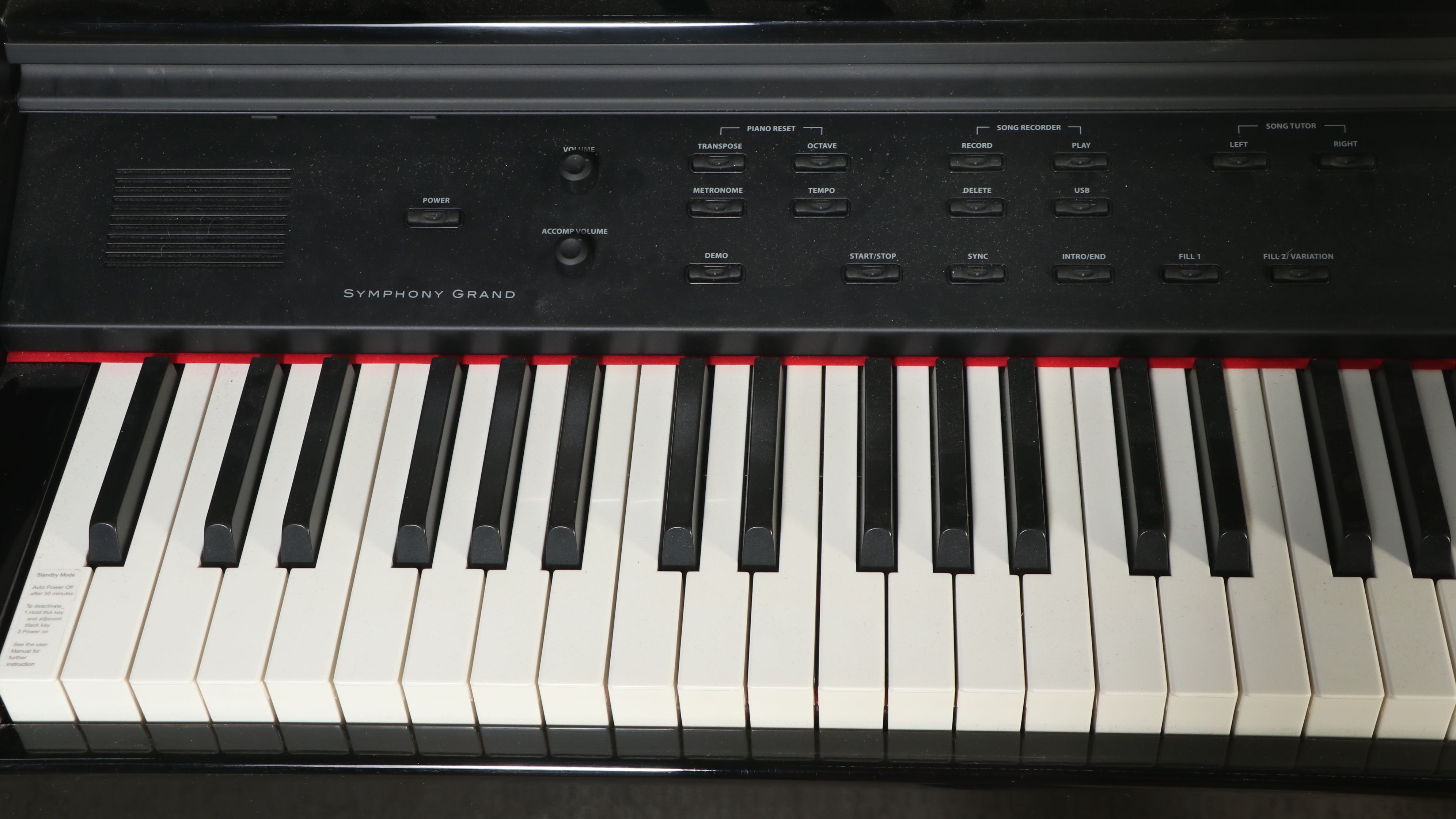 Williams Electric Programmable Piano with Bench