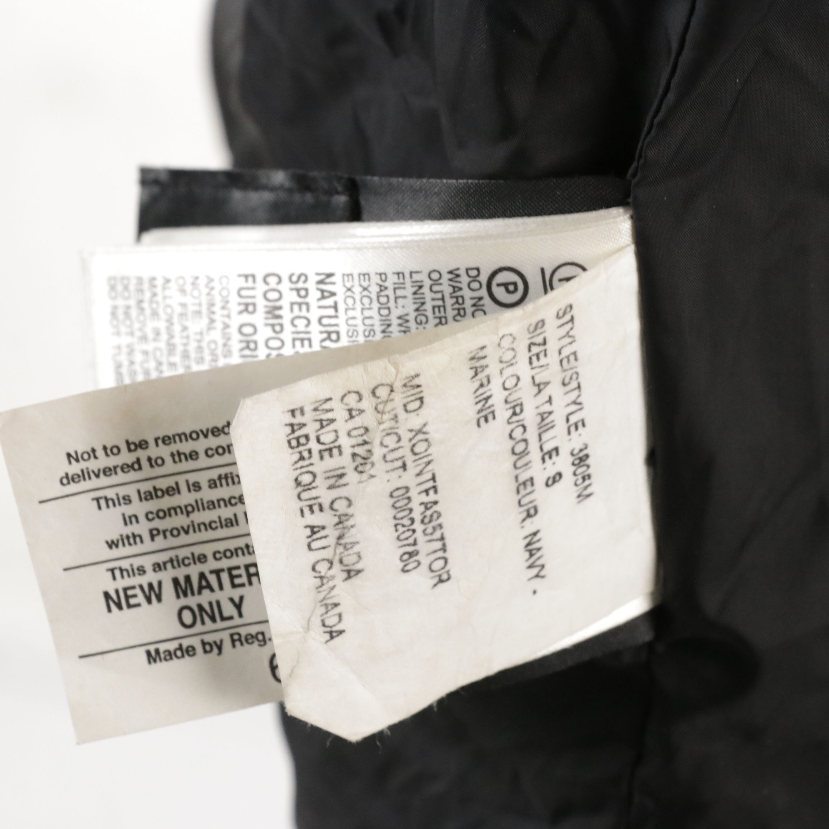 Men's Canada Goose Carson Parka in Marine Navy
