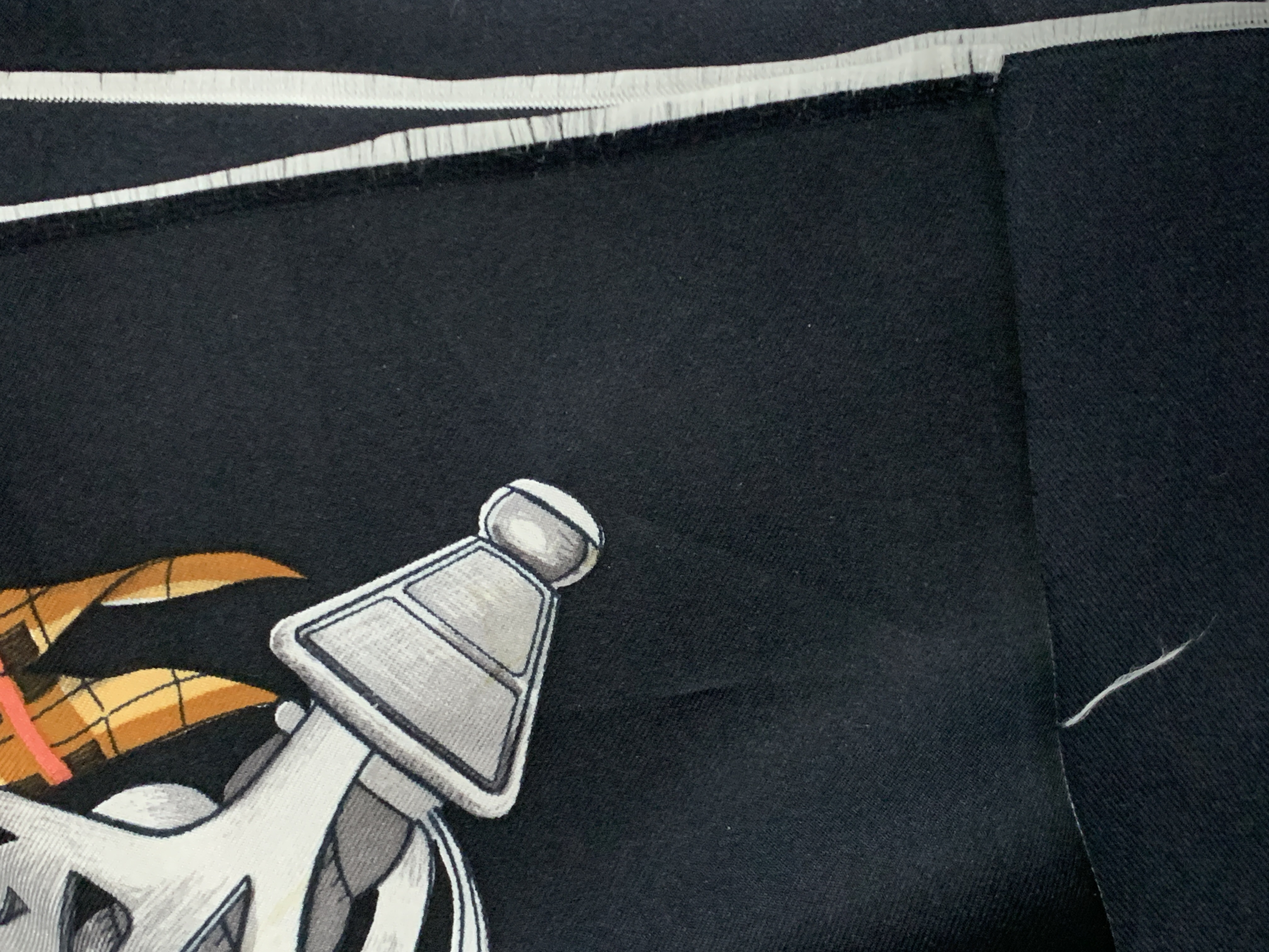 "Scotland" Silk Twill Panel Attributed to Hermès