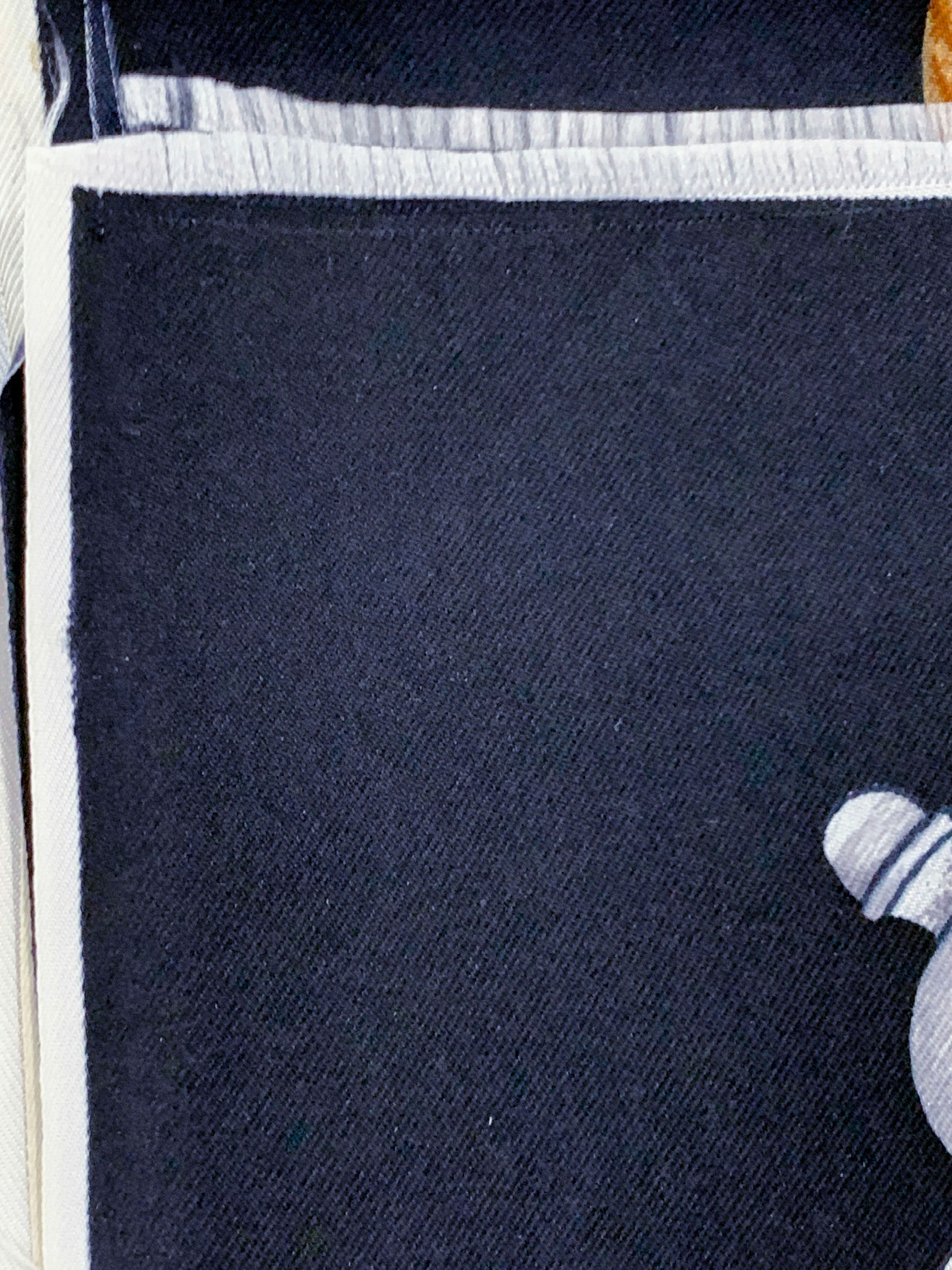 "Scotland" Silk Twill Panel Attributed to Hermès