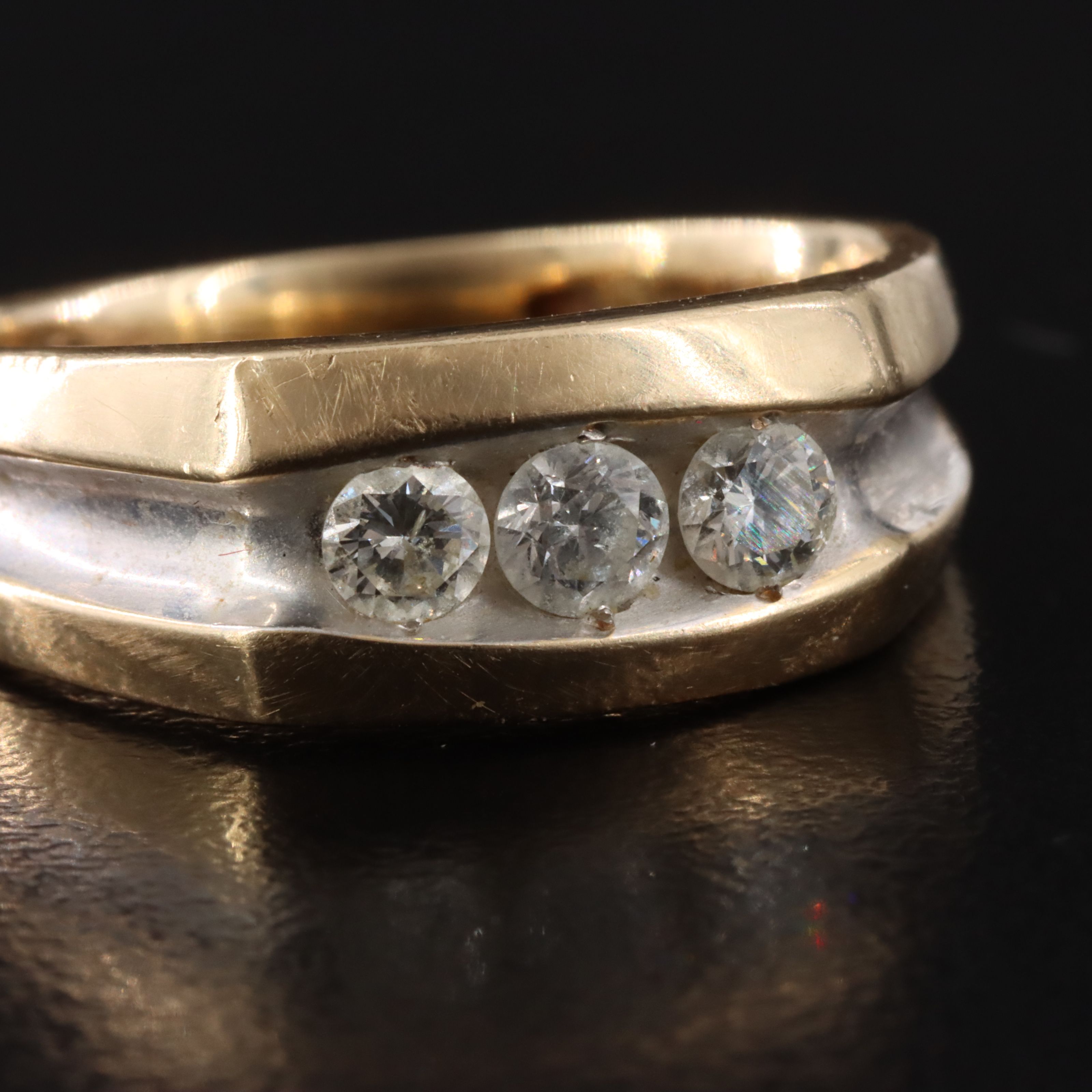 Vintage 14K 0.47 CTW Diamond Ring