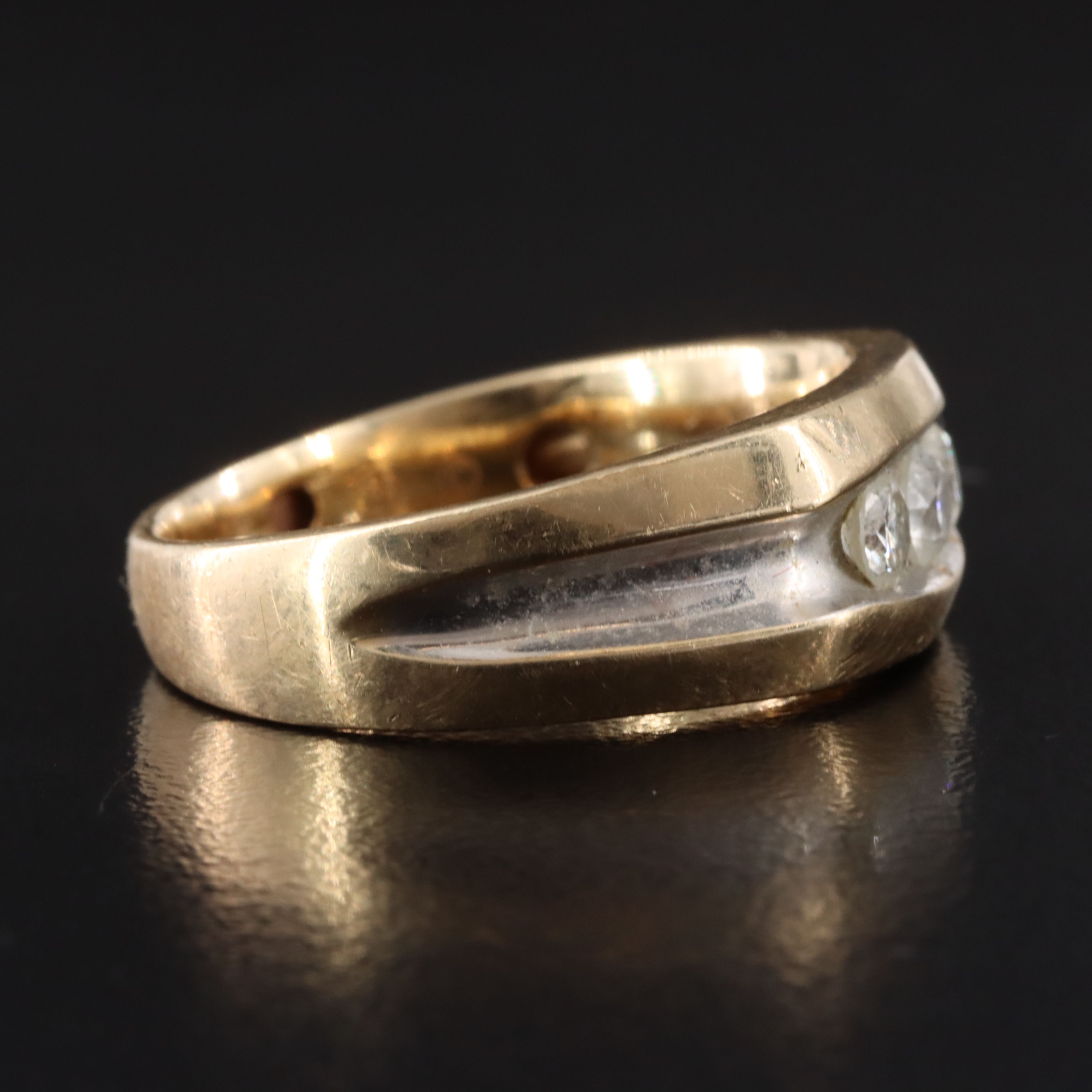 Vintage 14K 0.47 CTW Diamond Ring