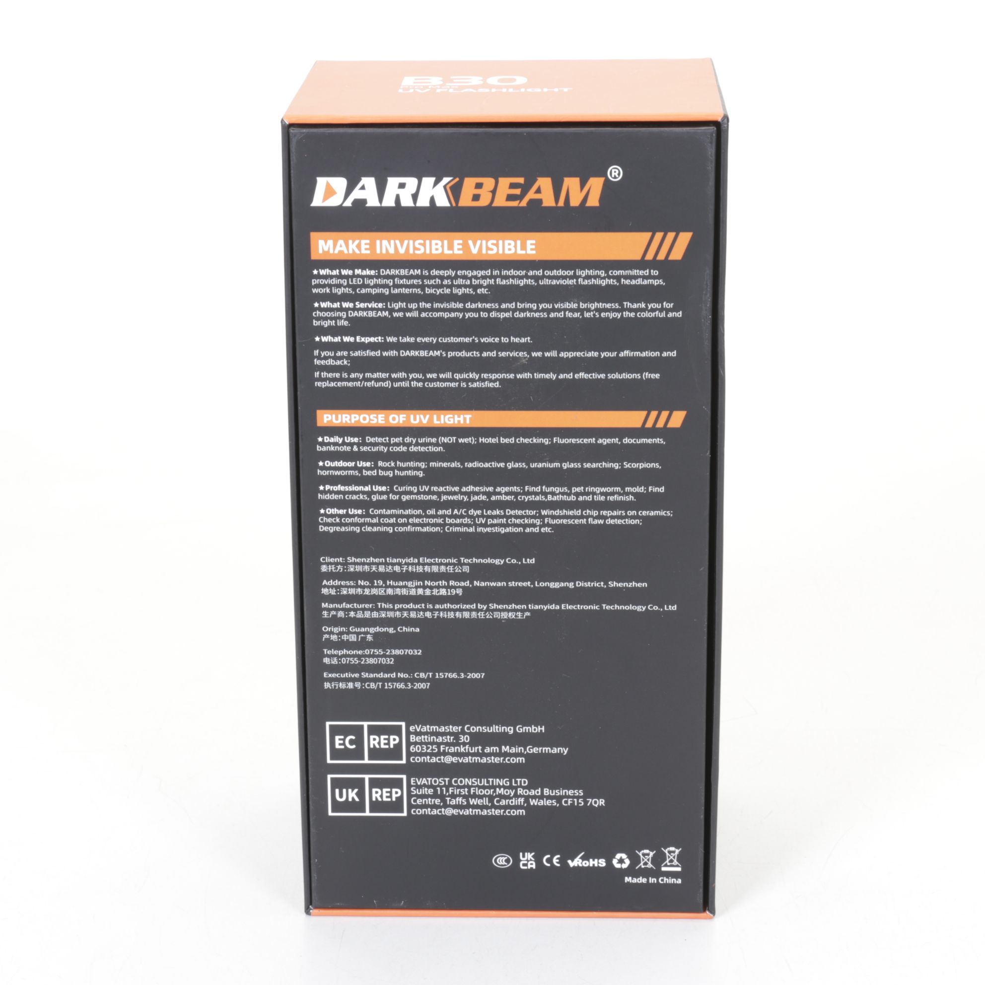 Leatherman Sidekick Multi Tool with Dark Beam UV Flashlight